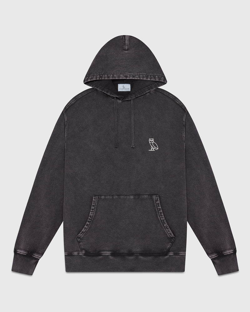 Muskoka Garment Dyed Hoodie - Black