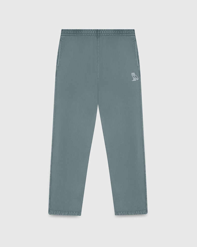 Muskoka Garment Dyed Open Hem Sweatpant - Slate