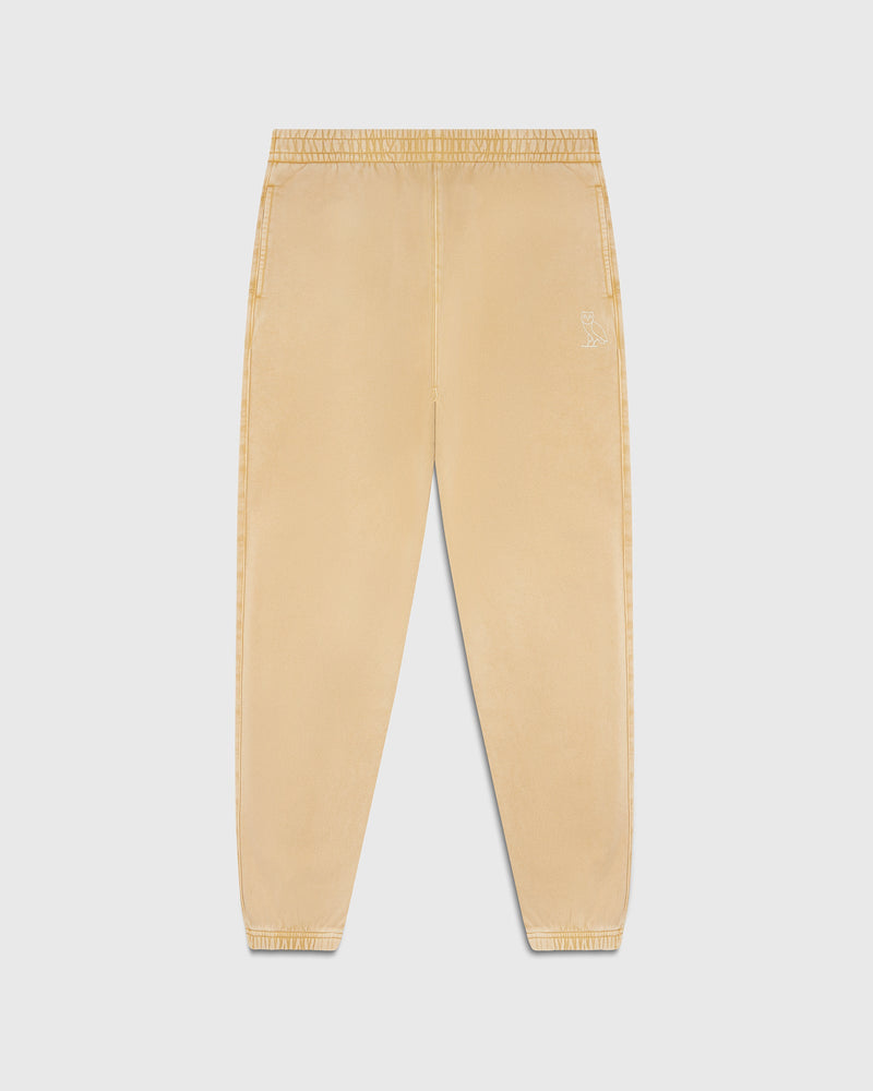 Muskoka Garment Dyed Relaxed Fit Sweatpant - Beige