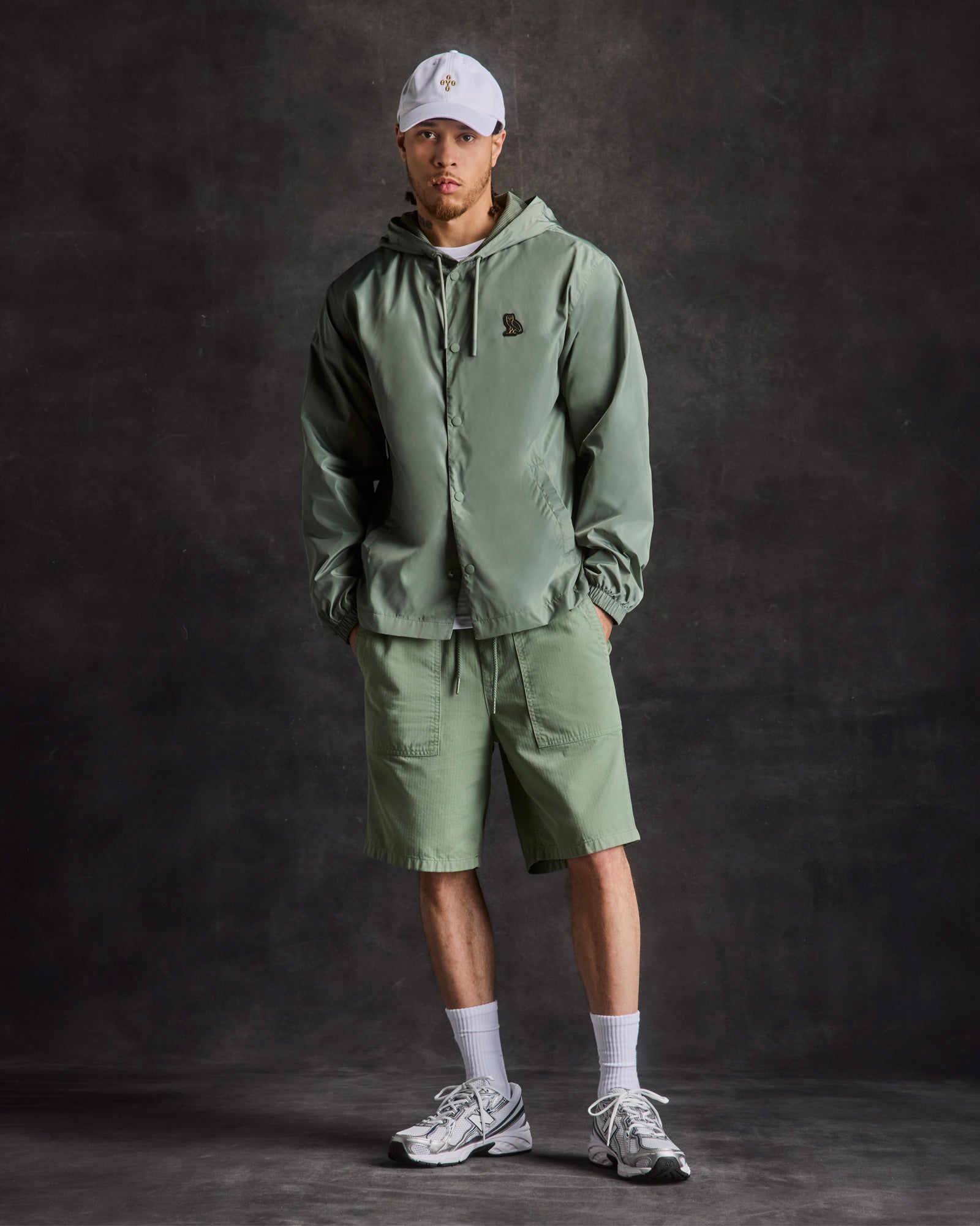 Oxford Camp Shirt - Green IMAGE #2