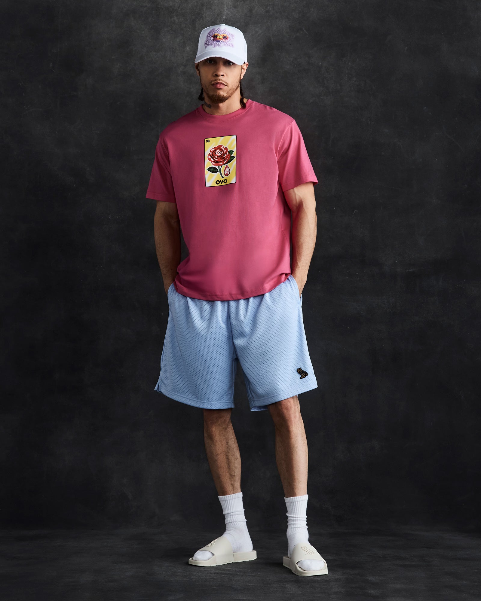 Rose Drop T-Shirt - Fuchsia IMAGE #2