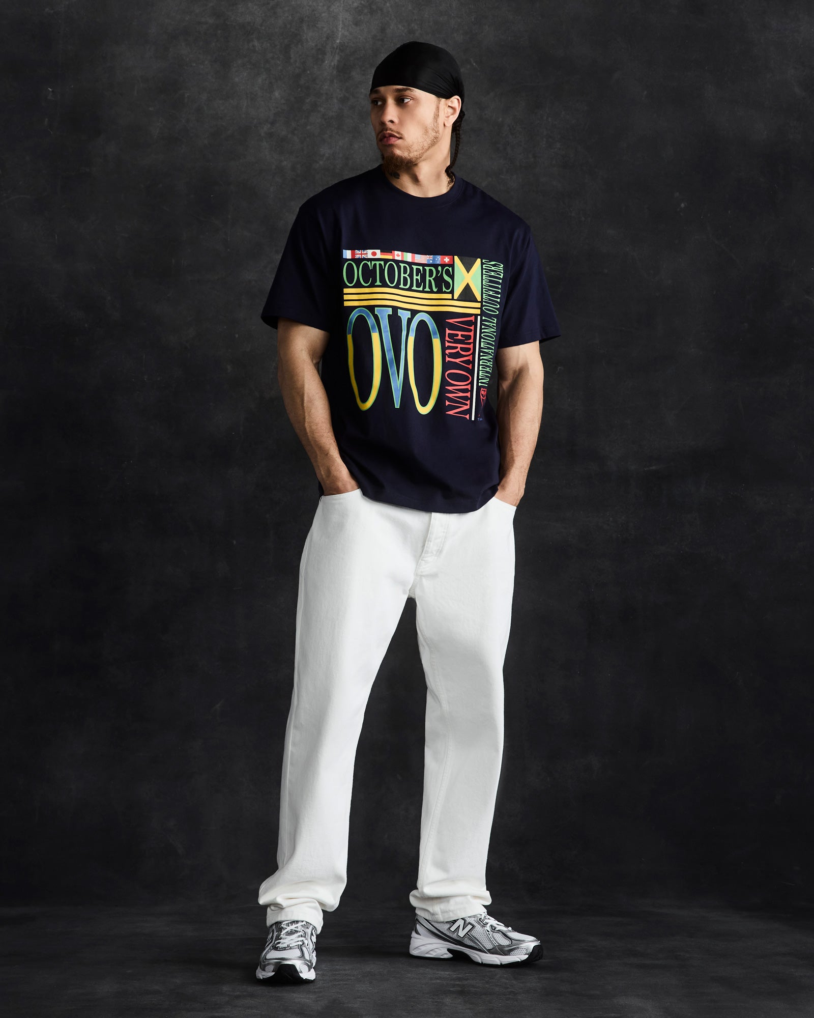 International Outfitters T-Shirt - Navy IMAGE #2
