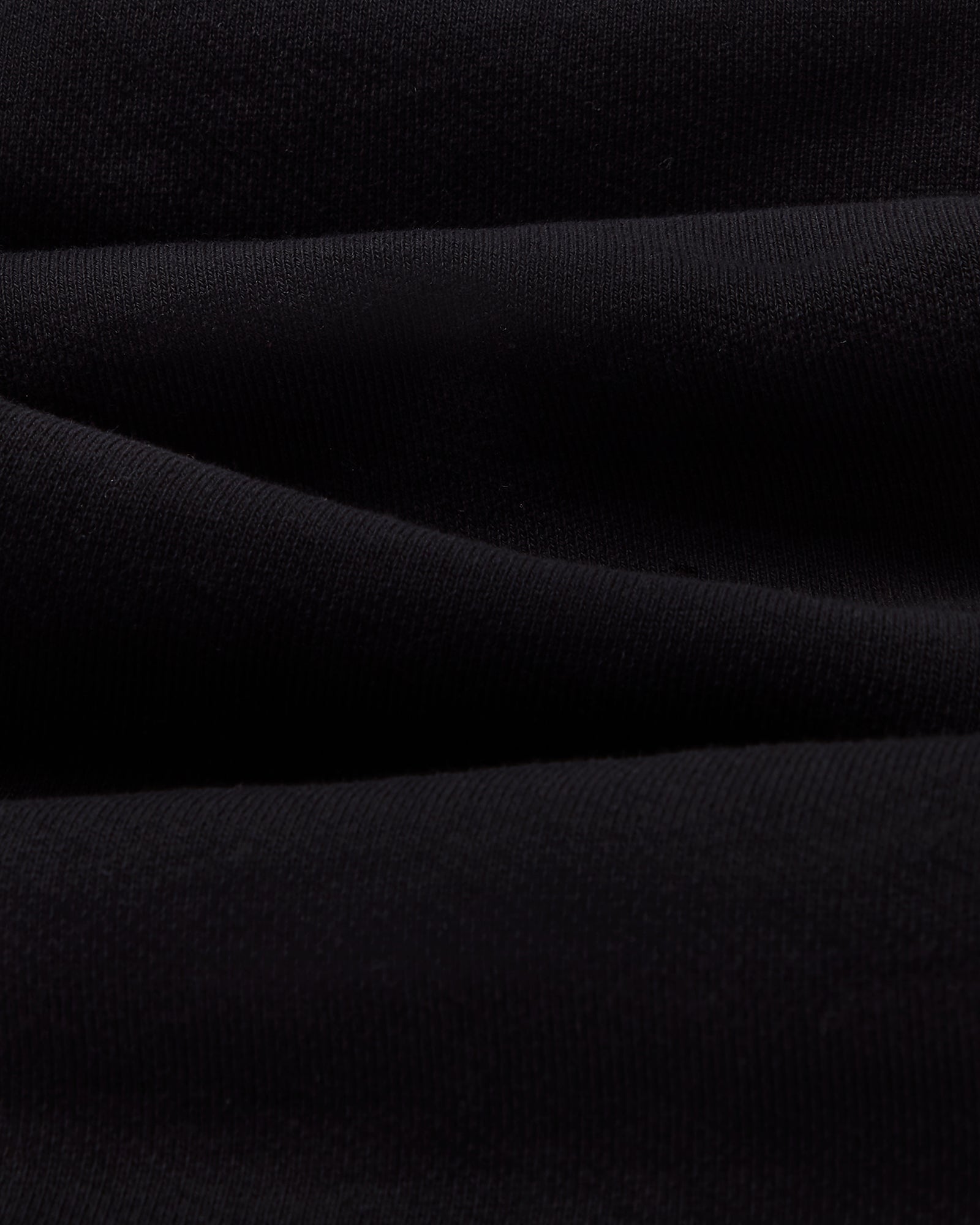 Classic Quarter Zip Mockneck Sweatshirt - Black IMAGE #5