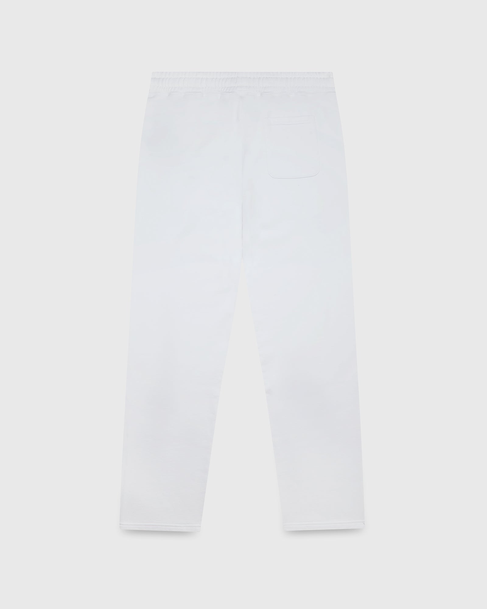 Classic Open Hem Sweatpant - White IMAGE #2