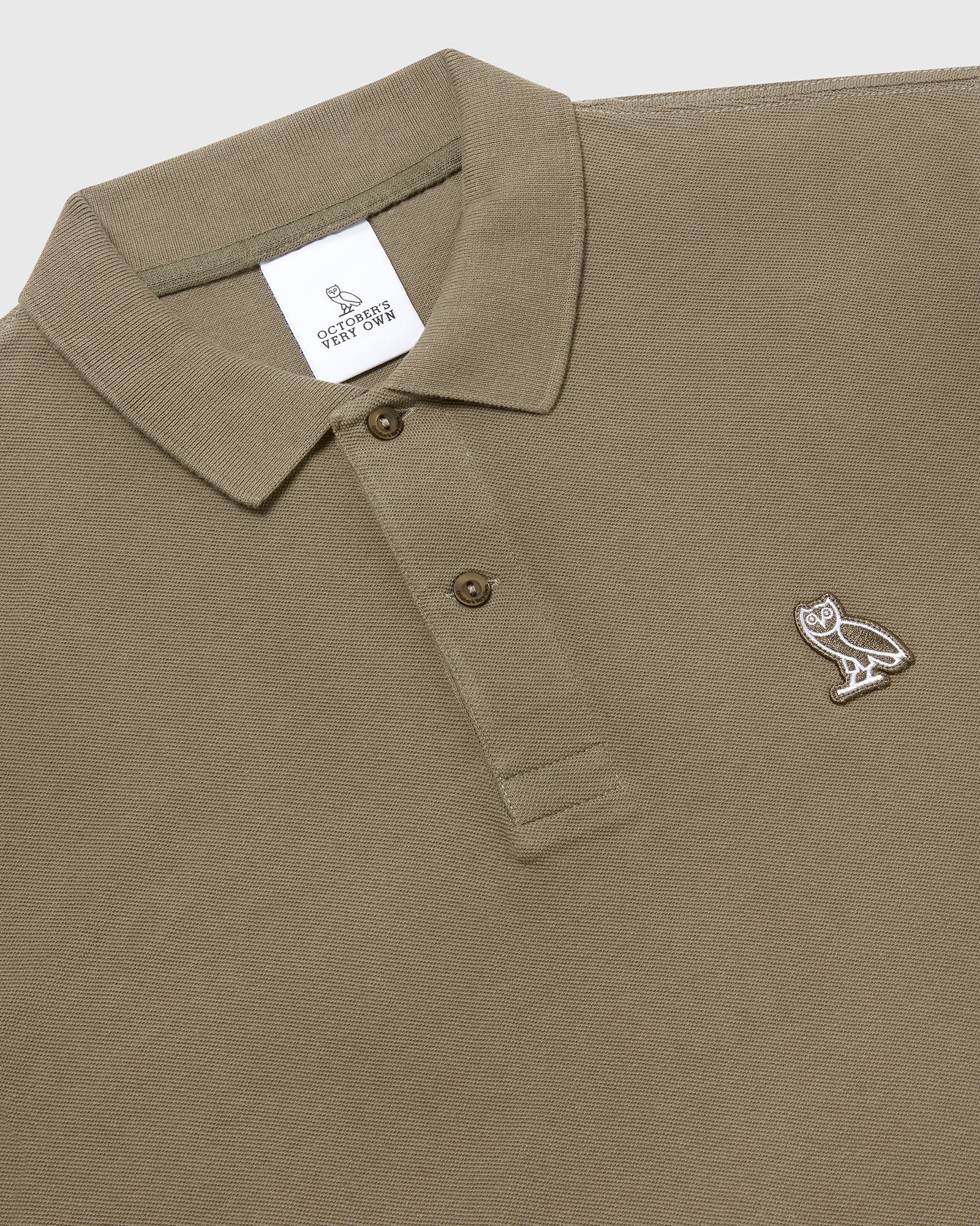 Classic Short Sleeve Polo - Taupe IMAGE #2