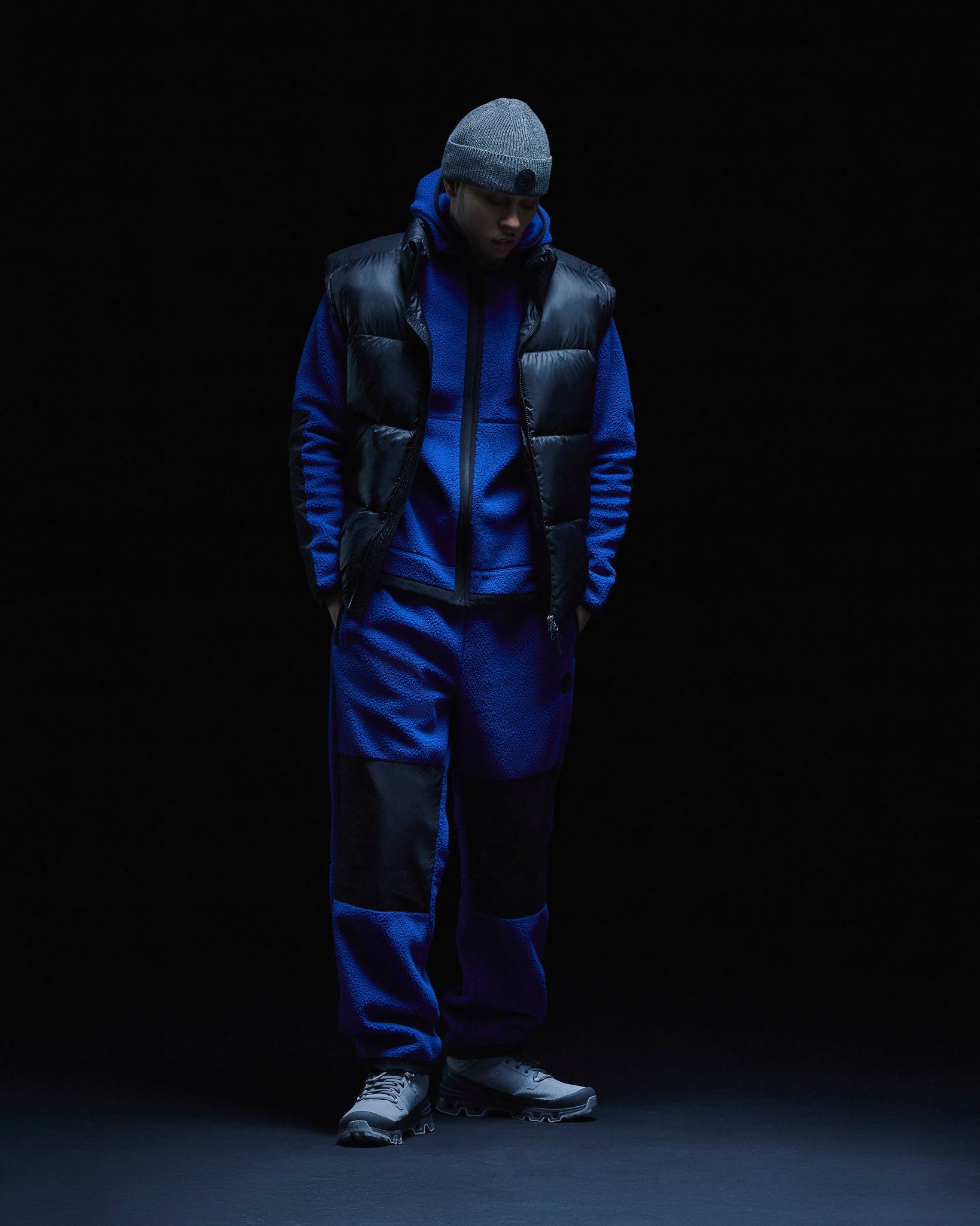 Sherpa Fleece Pant - Blue IMAGE #2