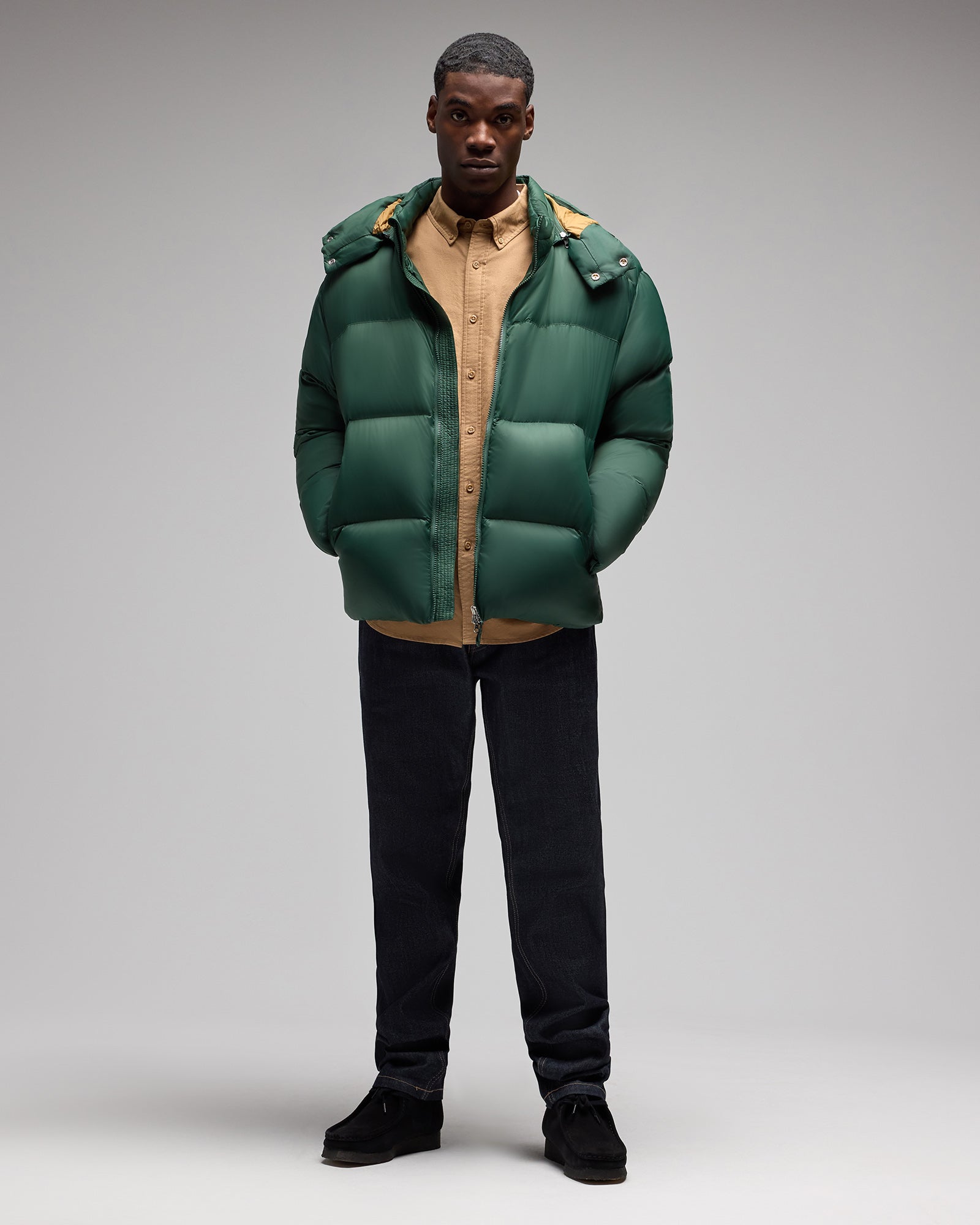 Contrast Bounce Jacket - Green IMAGE #2