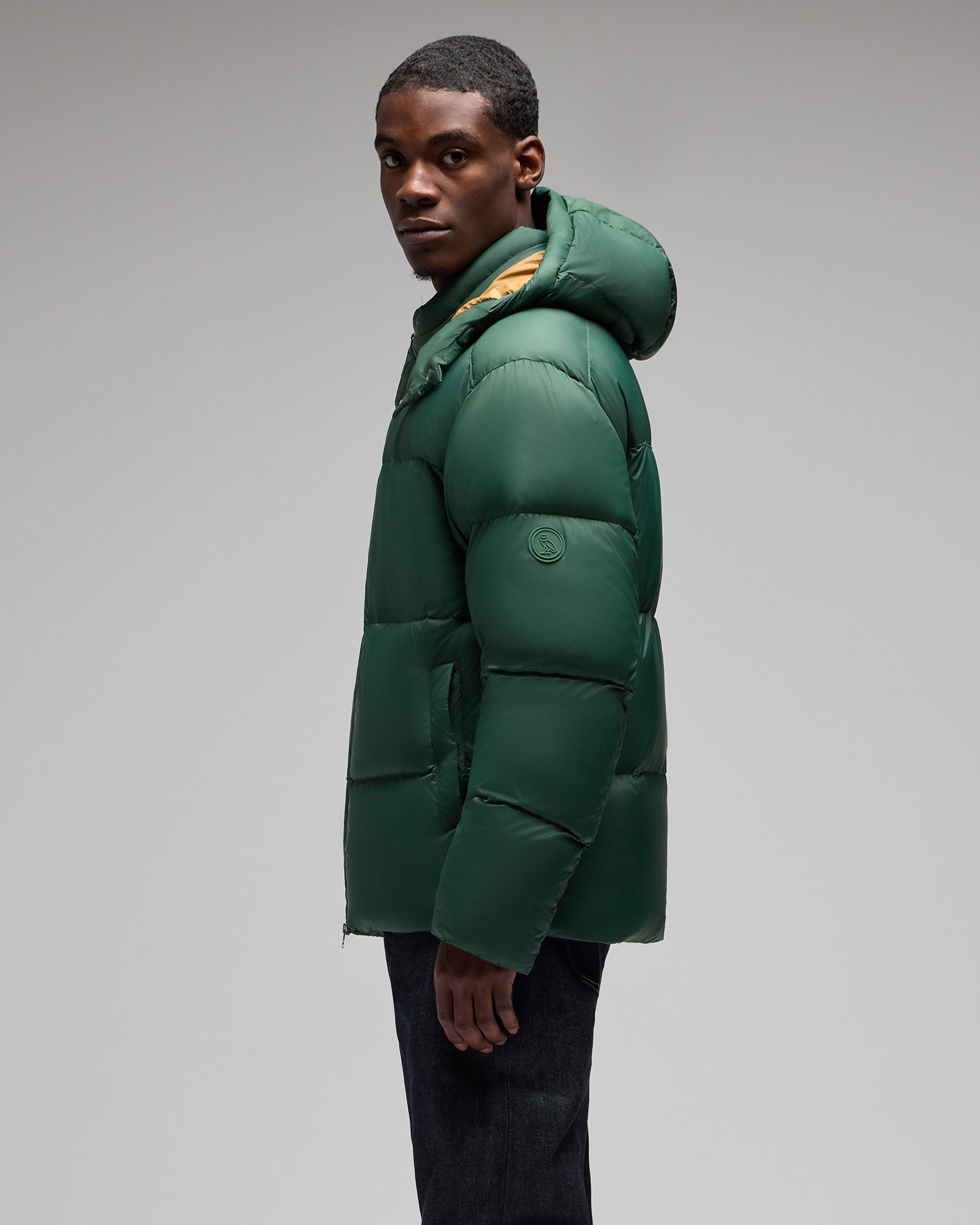 Contrast Bounce Jacket - Green IMAGE #4