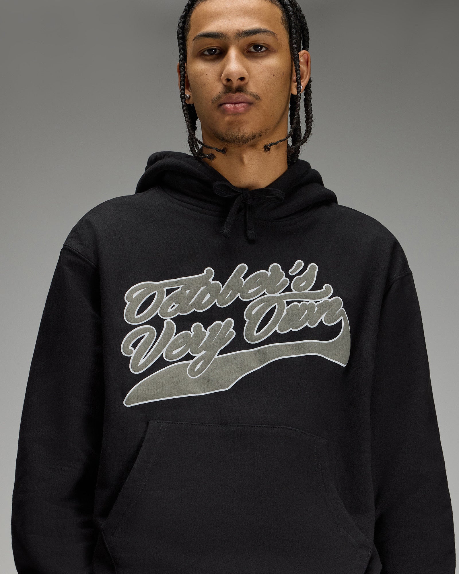 Sports Script Hoodie - Black IMAGE #6