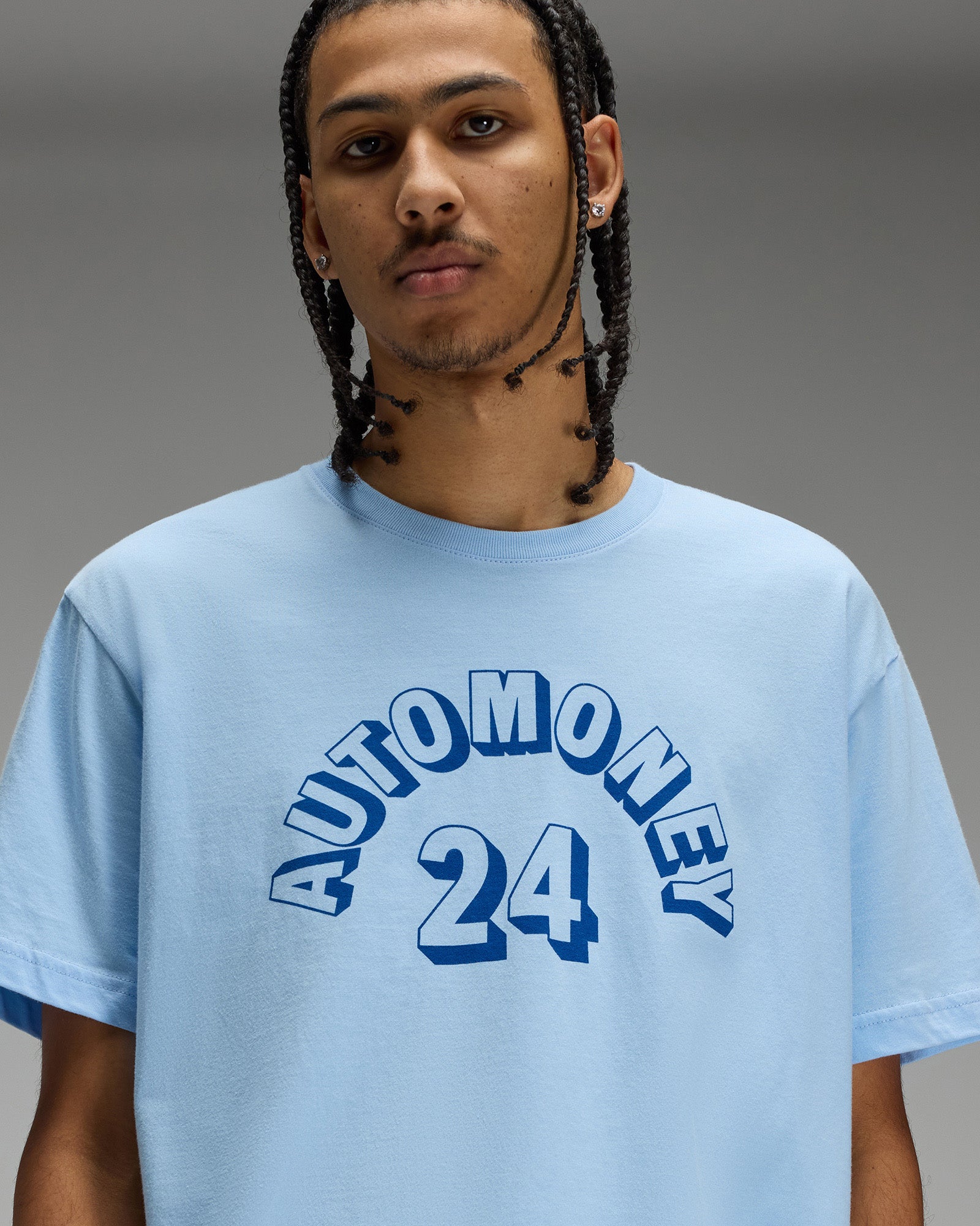 Automoney T-Shirt - Light Blue IMAGE #6