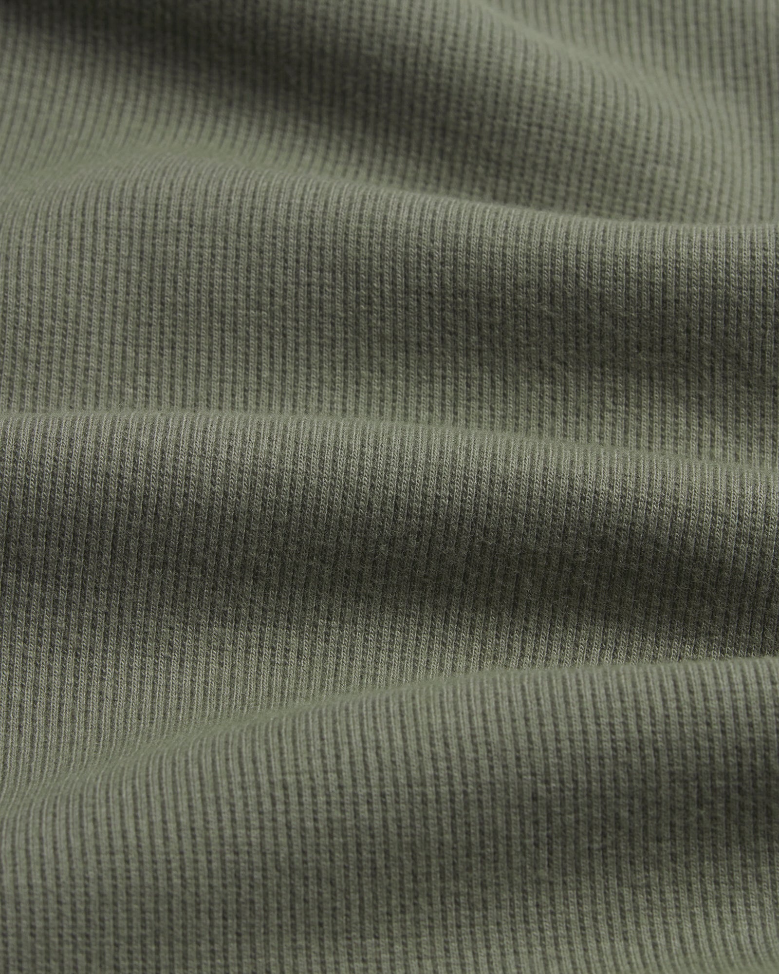 Ribbed Tank Top - Olive IMAGE #5