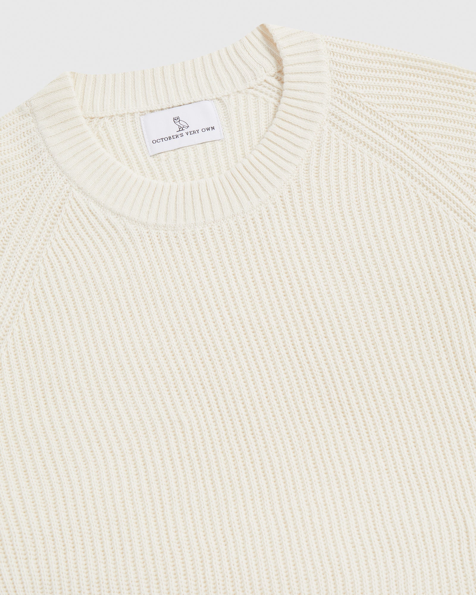 Raglan Knit Sweater - White IMAGE #3