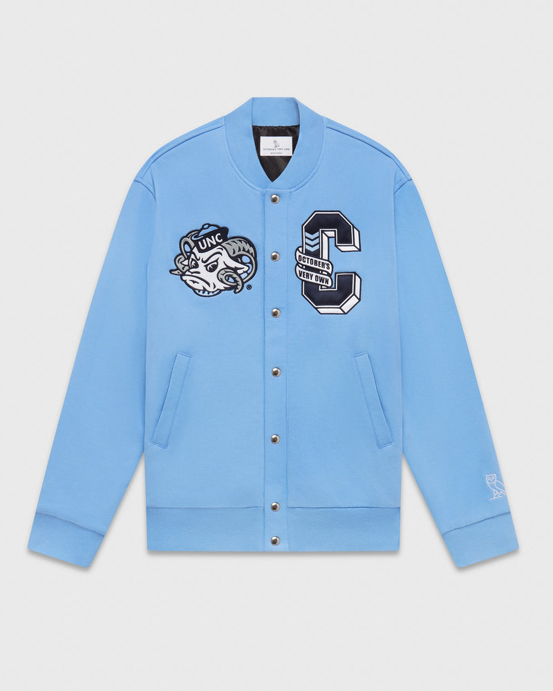 UNC Tar Heels Fleece Varsity Jacket - Blue