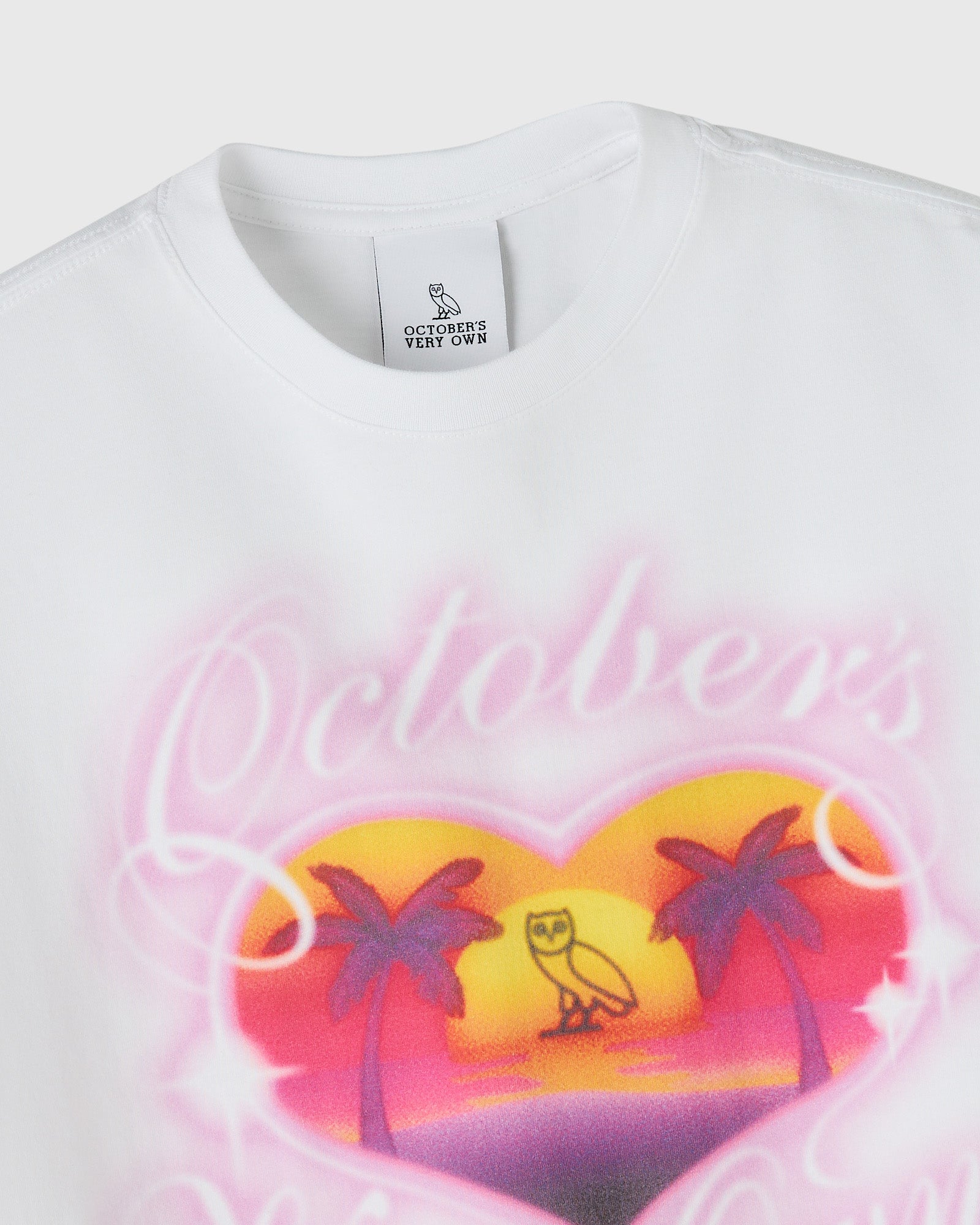 Vacation Cropped T-Shirt - White IMAGE #4