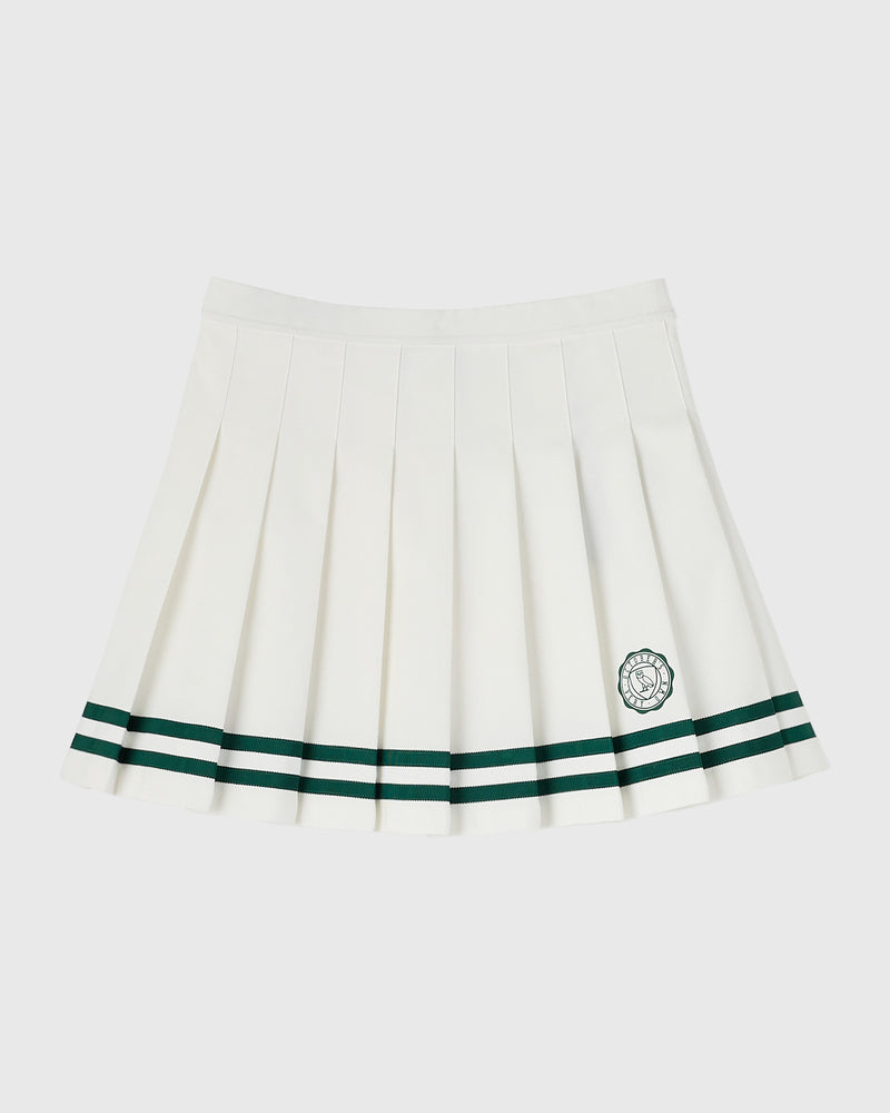 Athletics Club Tennis Skirt - White