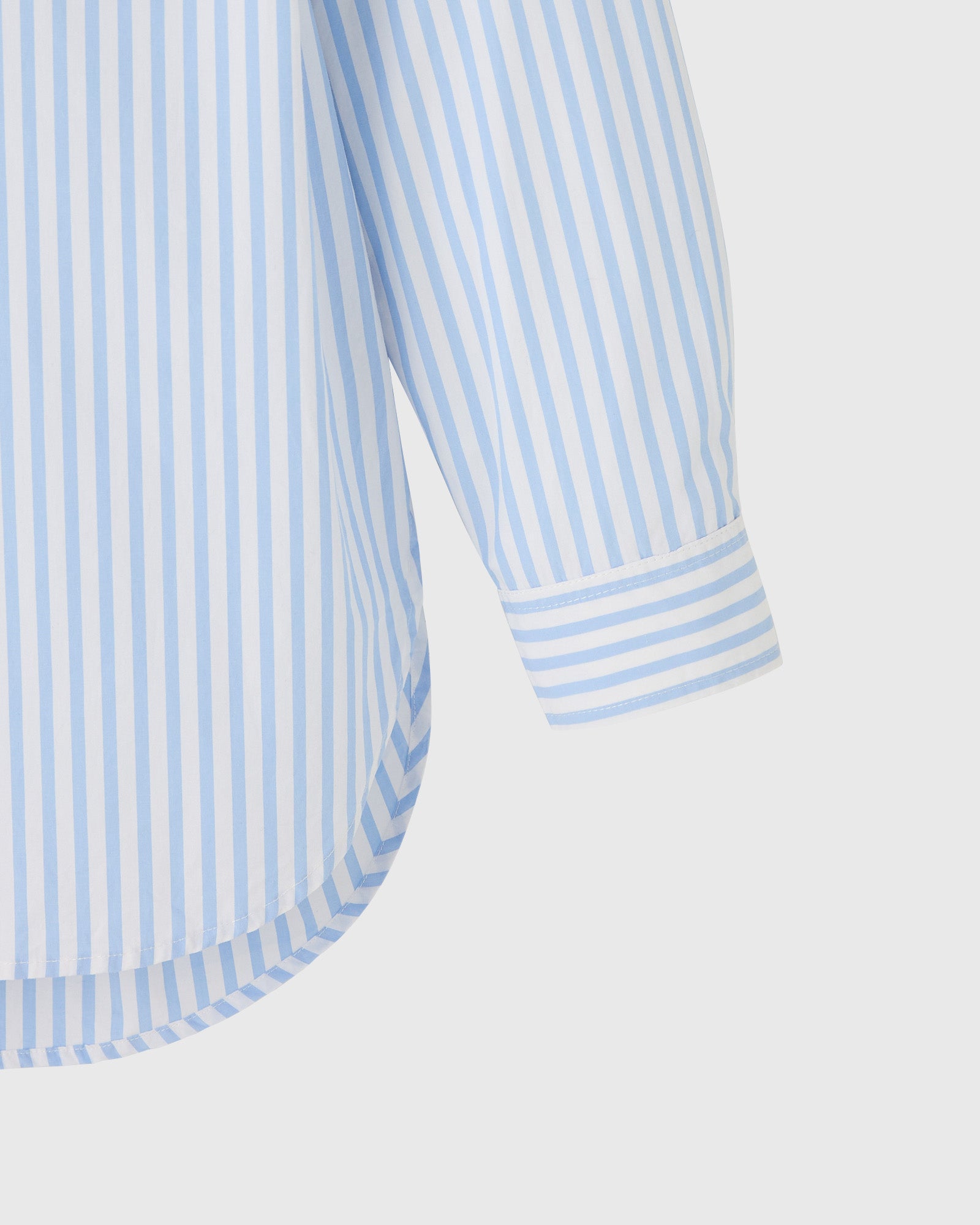 Athletics Club Poplin Striped Shirt - Light Blue IMAGE #7