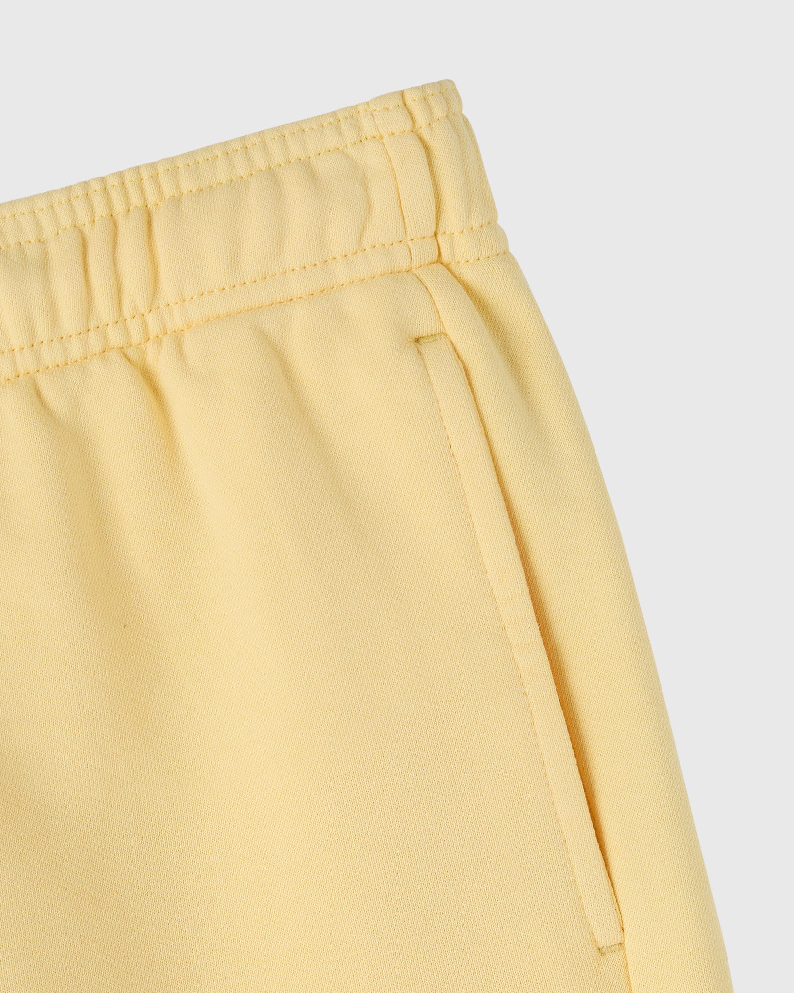 Pom Pom Sweatshort - Yellow IMAGE #4