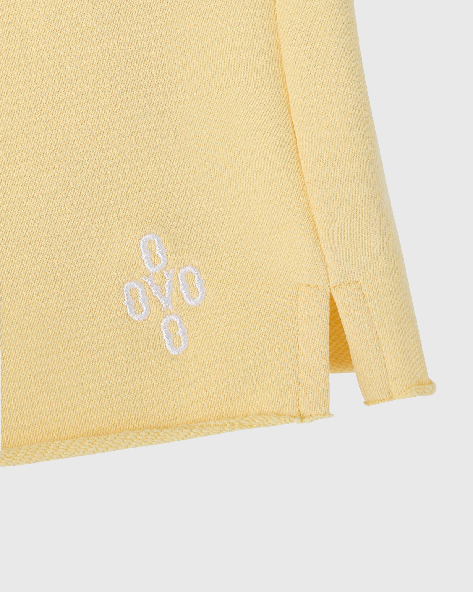 Pom Pom Sweatshort - Yellow IMAGE #3