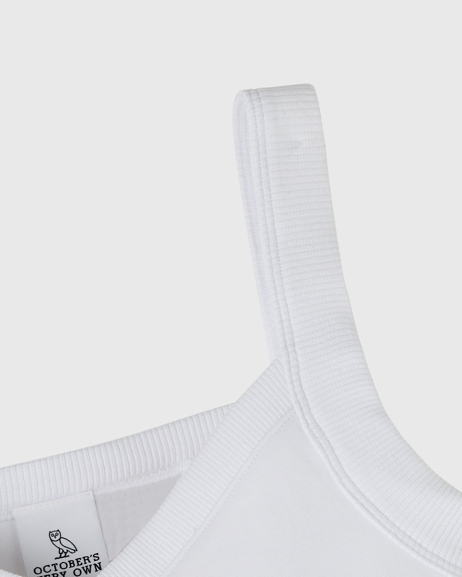 Interlock Knit Tank - White IMAGE #5