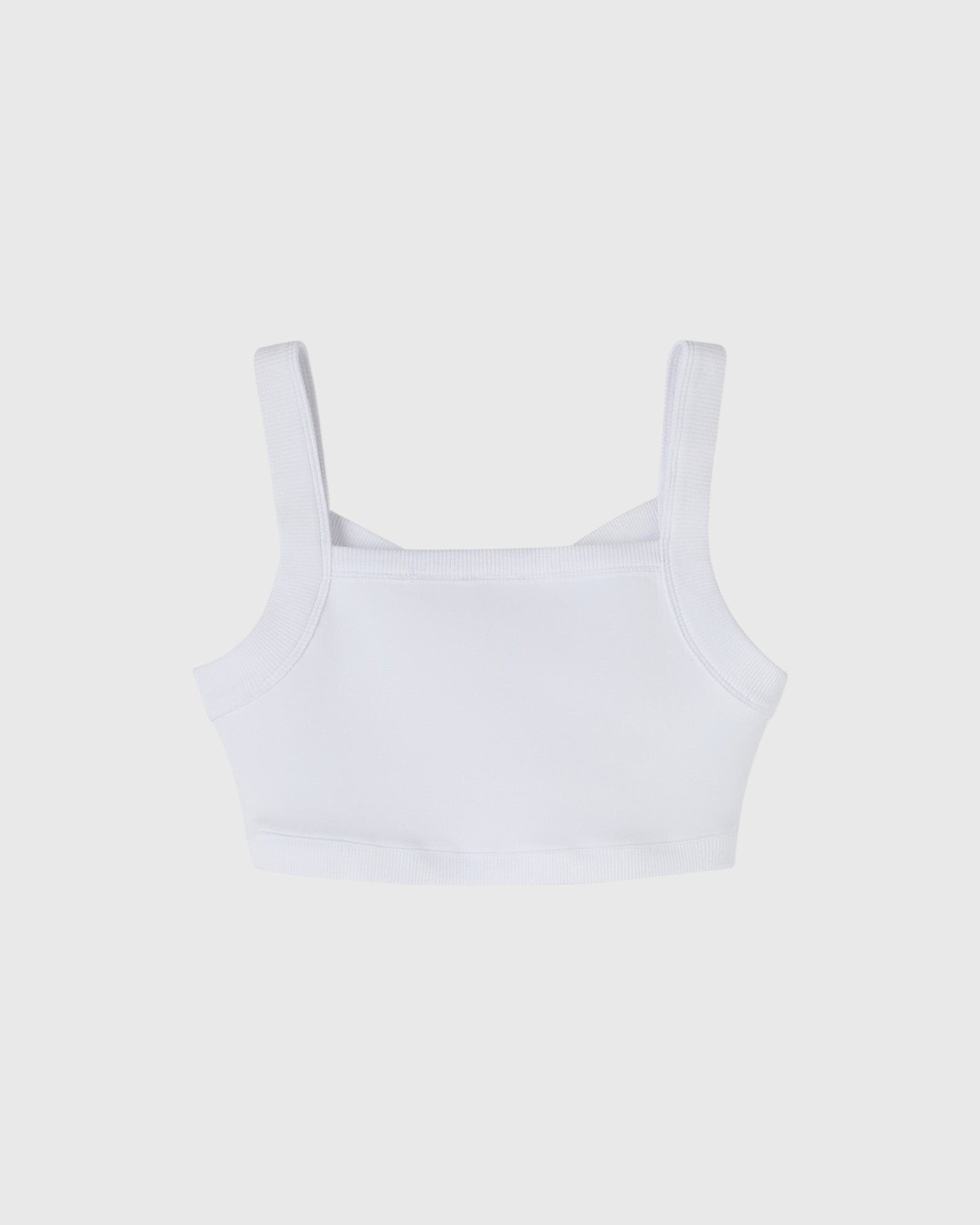 Interlock Knit Tank - White IMAGE #6