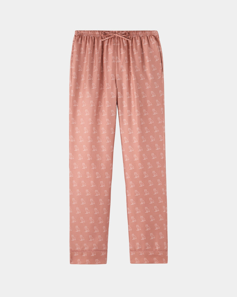 Silk Pajama Pant - Pink