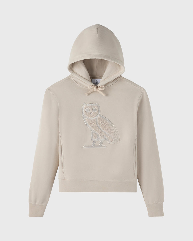 Relaxed-Fit Icon Hoodie - Sand