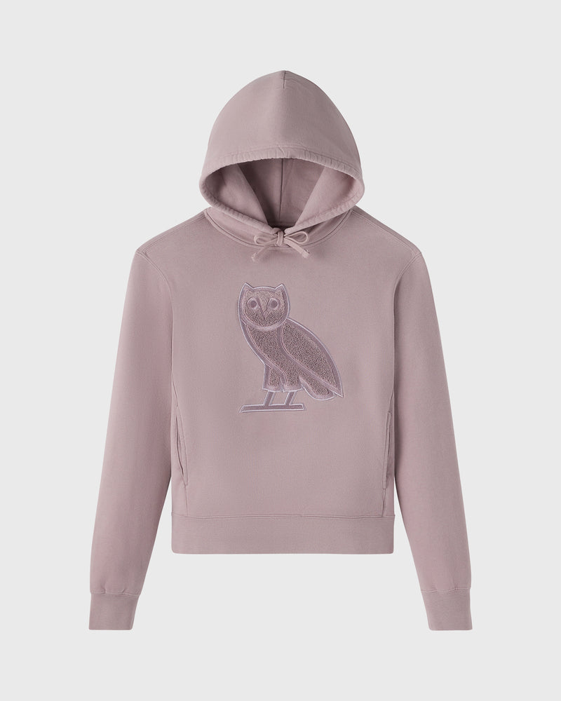 Relaxed-Fit Icon Hoodie - Purple Fog