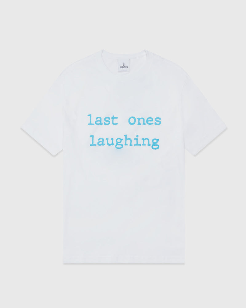 Lol T-Shirt - White/Blue