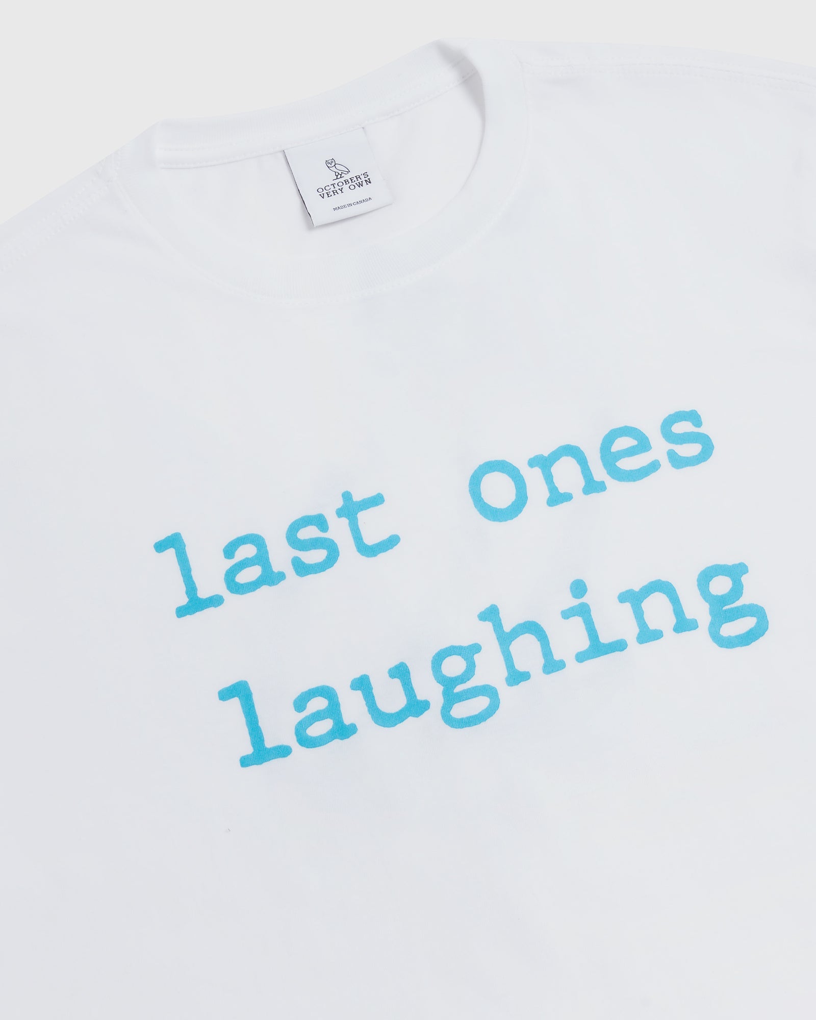 Lol T-Shirt - White/Blue IMAGE #3