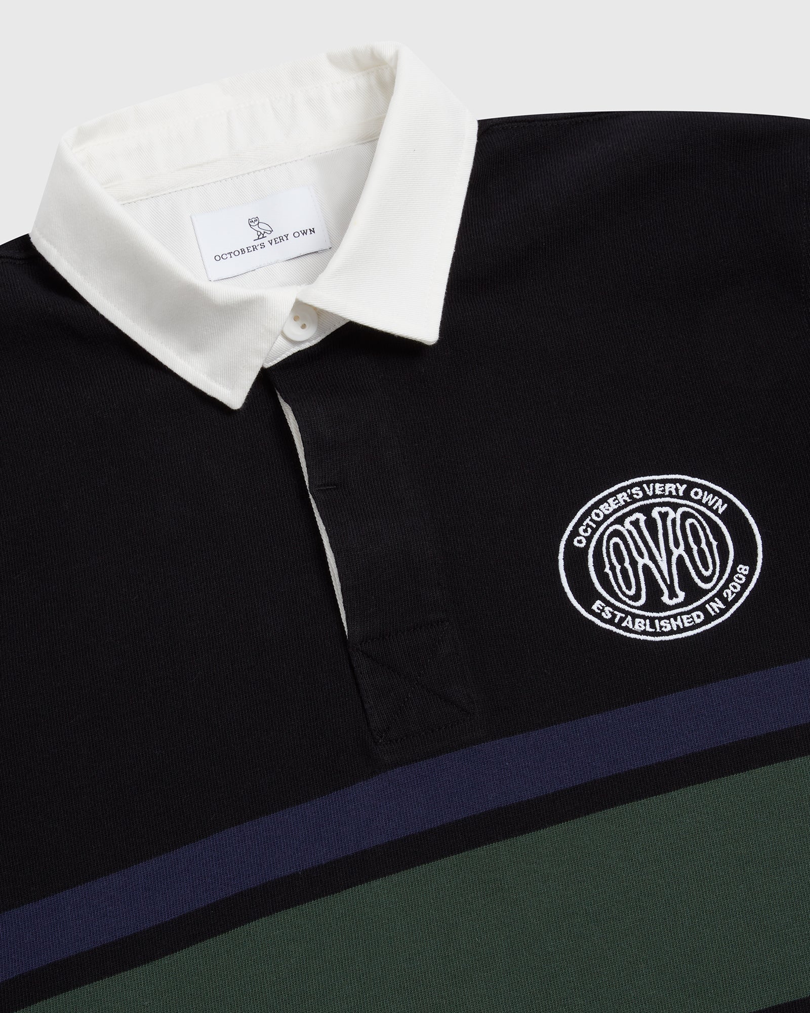 Stamp Rugby Polo - Black IMAGE #2