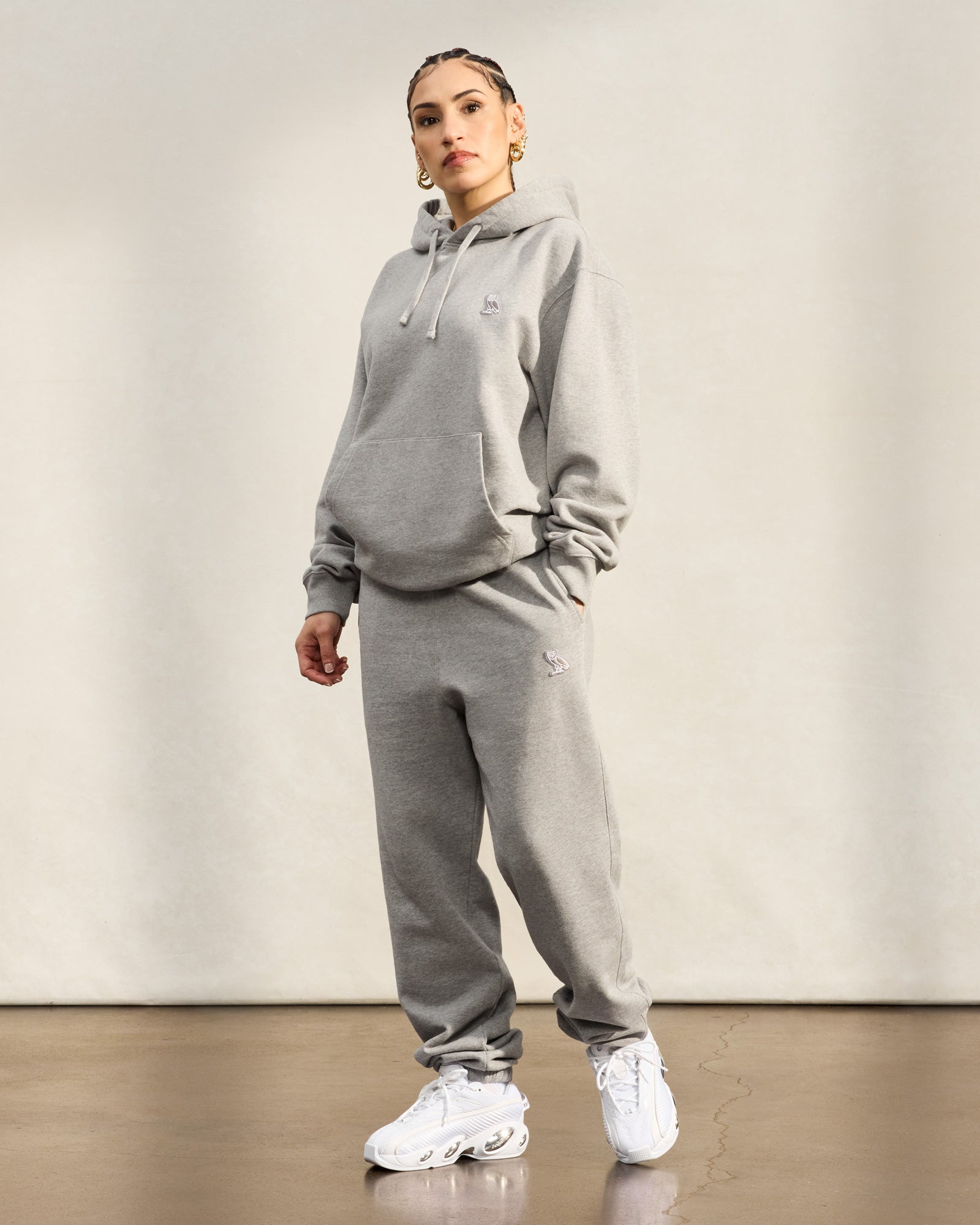 Classic Relaxed Fit Sweatpant - Heather Grey IMAGE #3