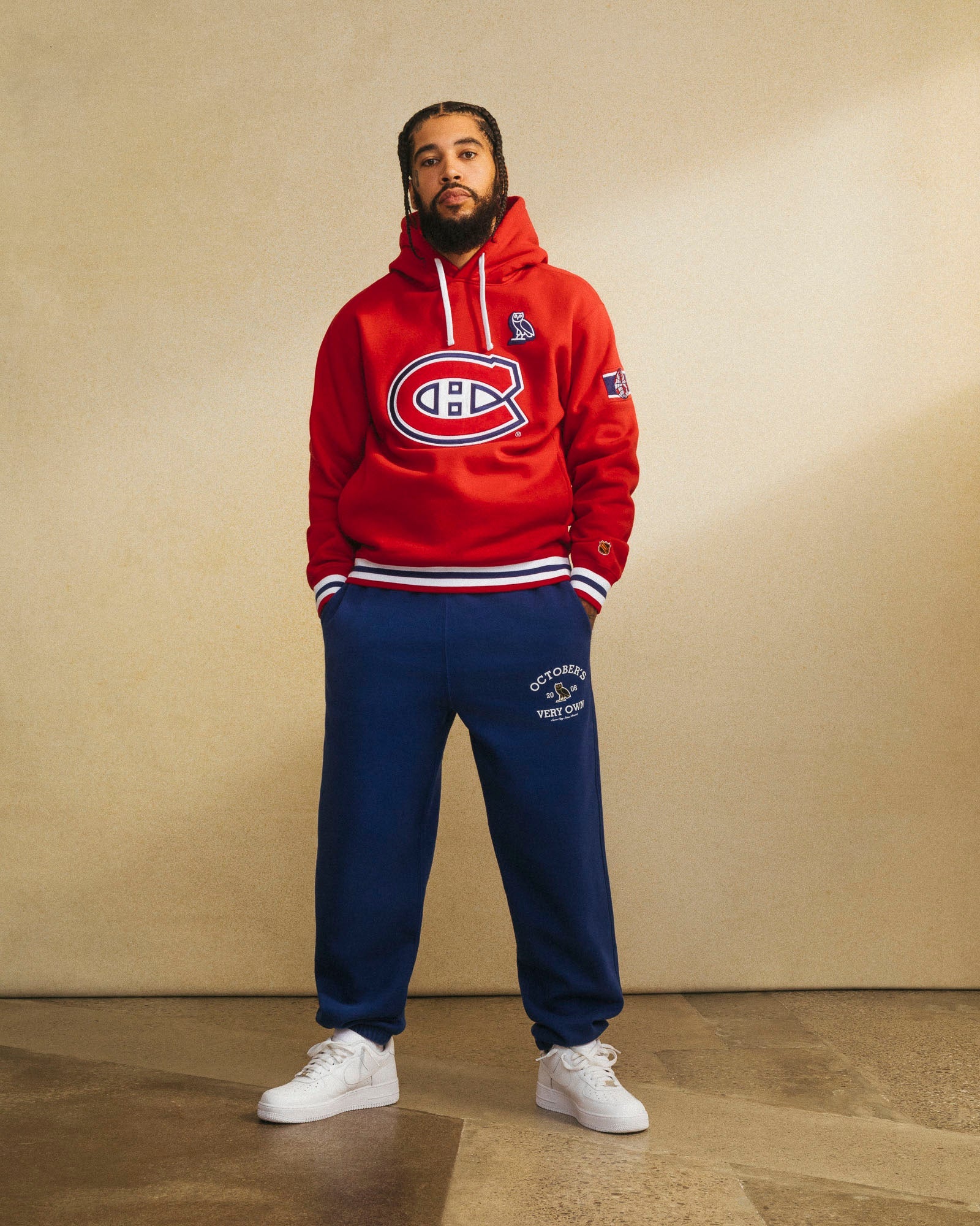 Montreal Canadiens Hoodie - Montreal Red IMAGE #2