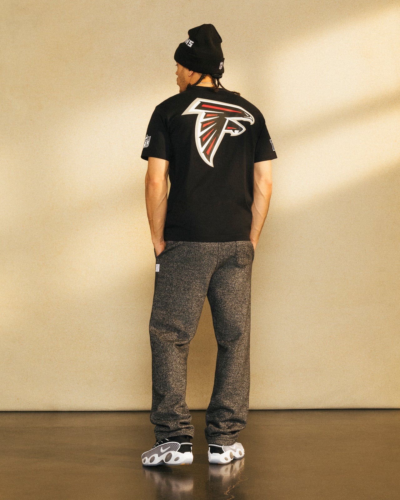 NFL Atlanta Falcons Game Day T-Shirt - Black IMAGE #3