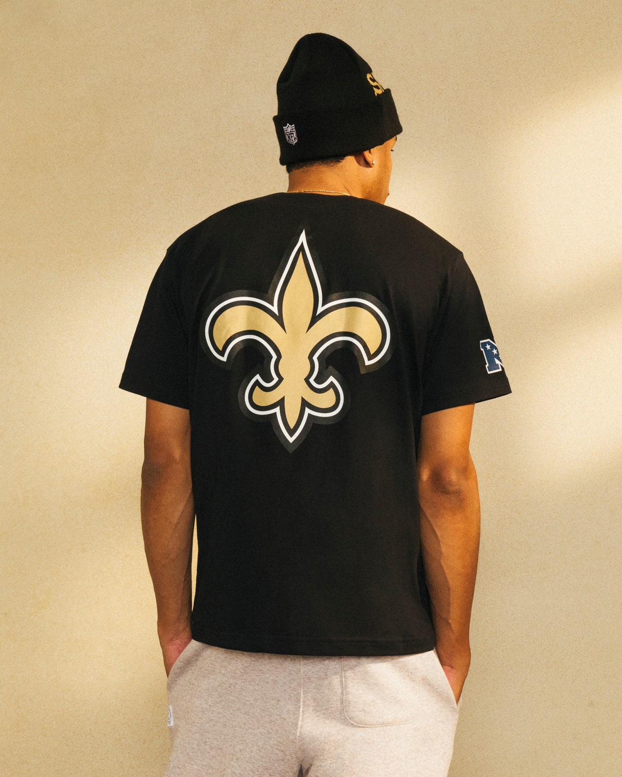 NFL New Orleans Saints Game Day T-Shirt - Black IMAGE #3