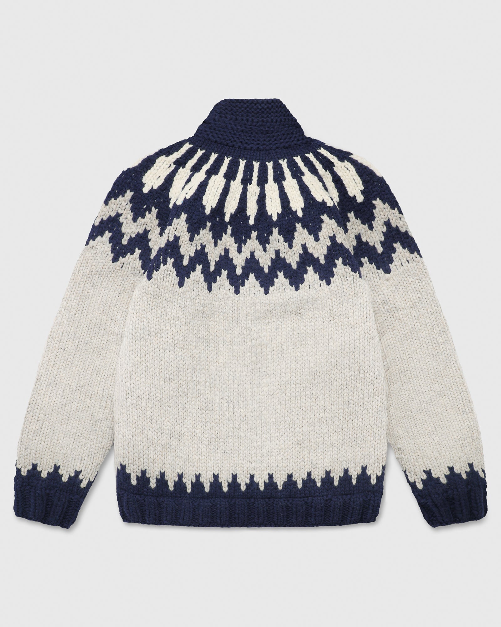 Canadian Sweater Company Hand Knit Cardigan - Oatmeal IMAGE #4