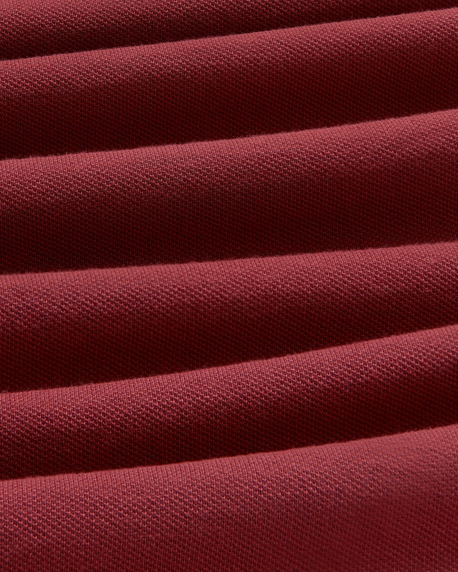 Classic Short Sleeve Polo - Burgundy IMAGE #5