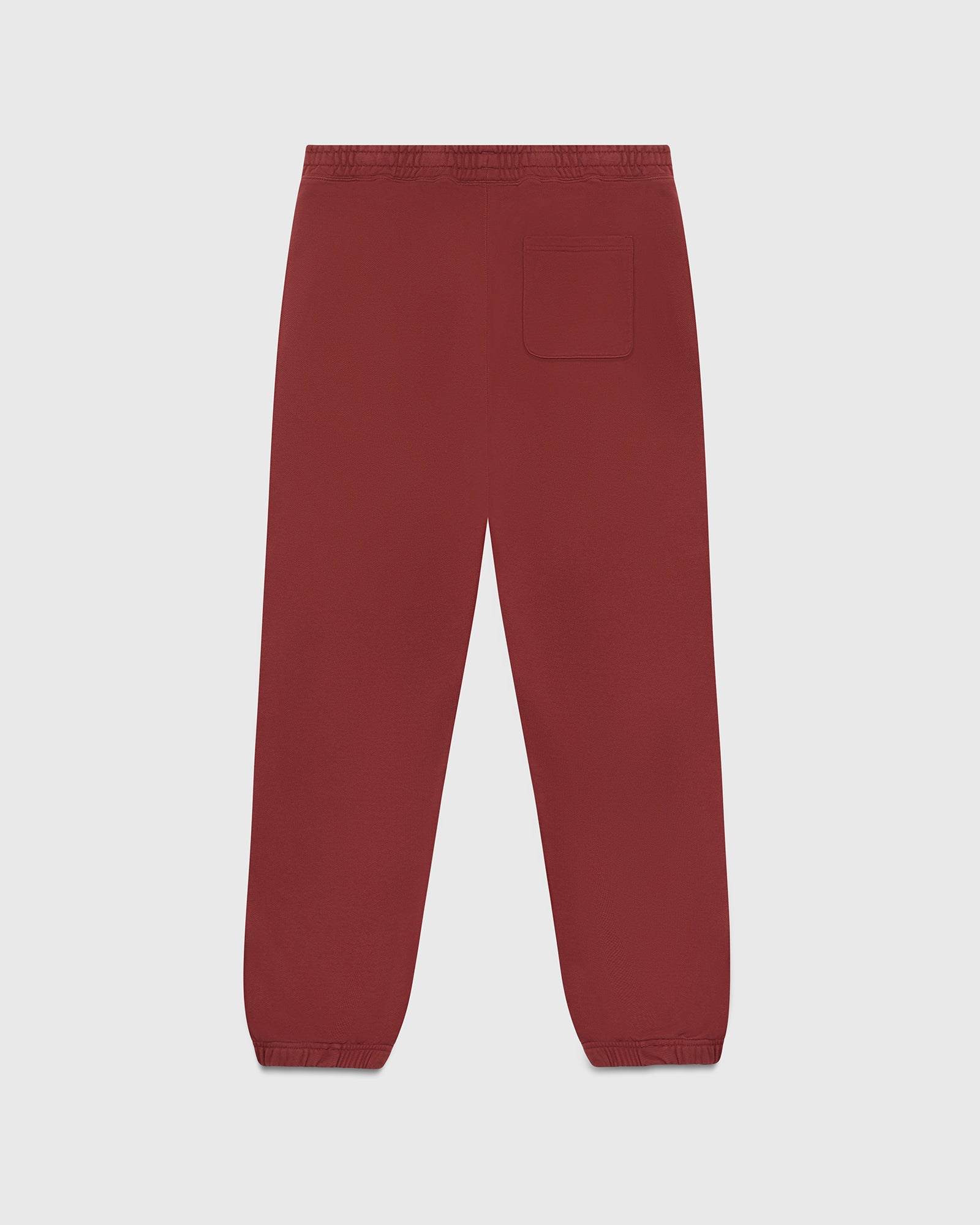 Classic Relaxed Fit Sweatpant - Burgundy IMAGE #4