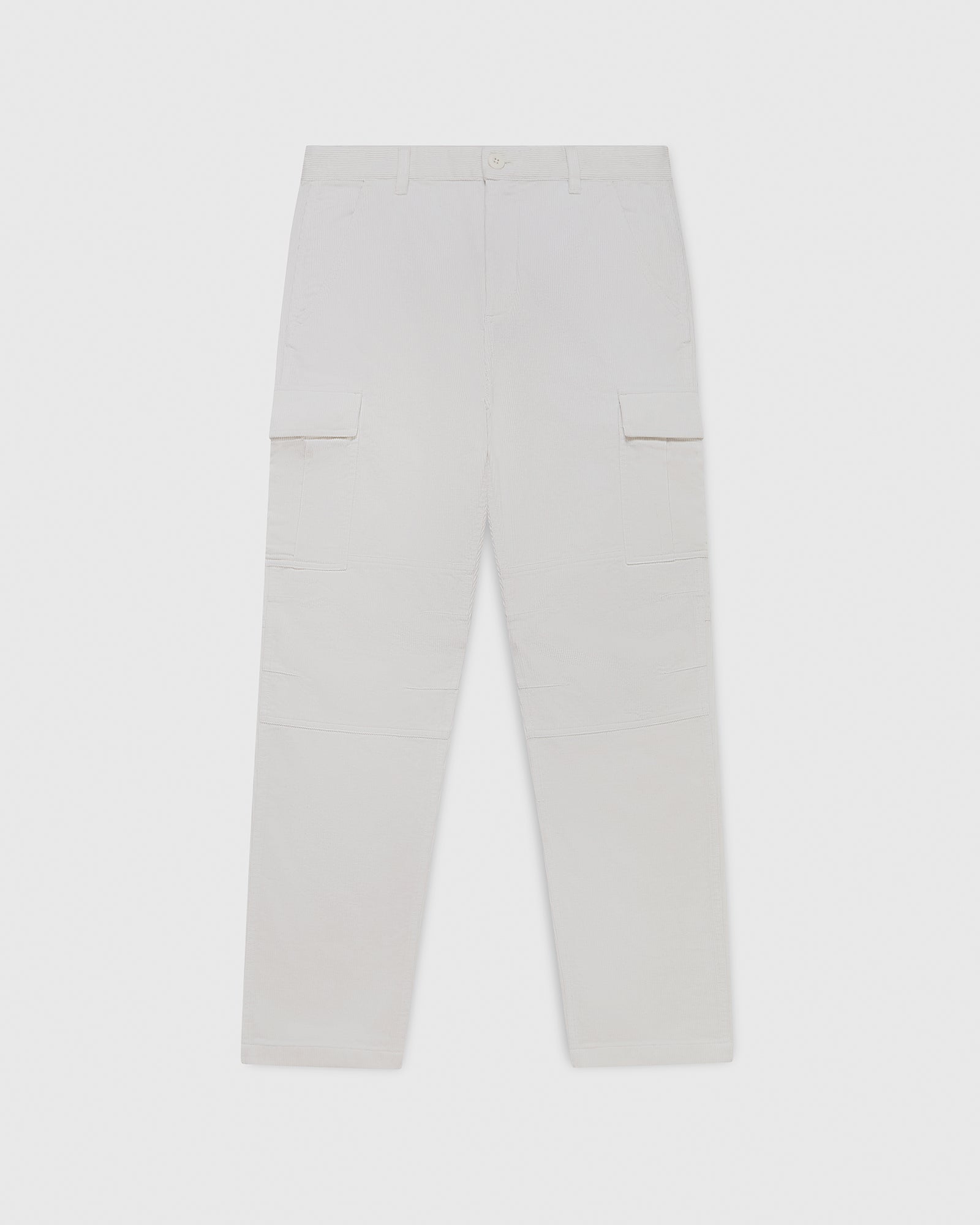 Corduroy Cargo Pant - White IMAGE #1