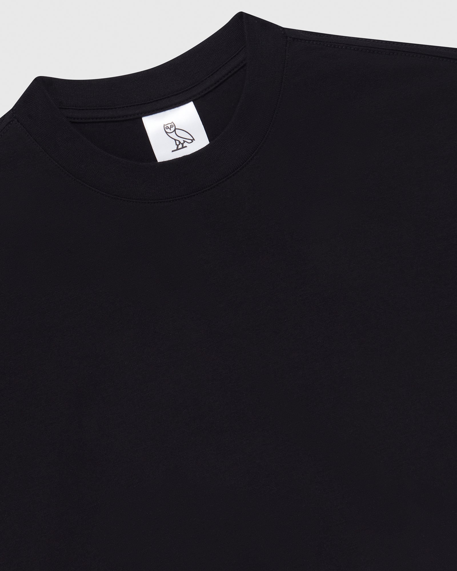Cropped Longsleeve T-Shirt - Black IMAGE #3