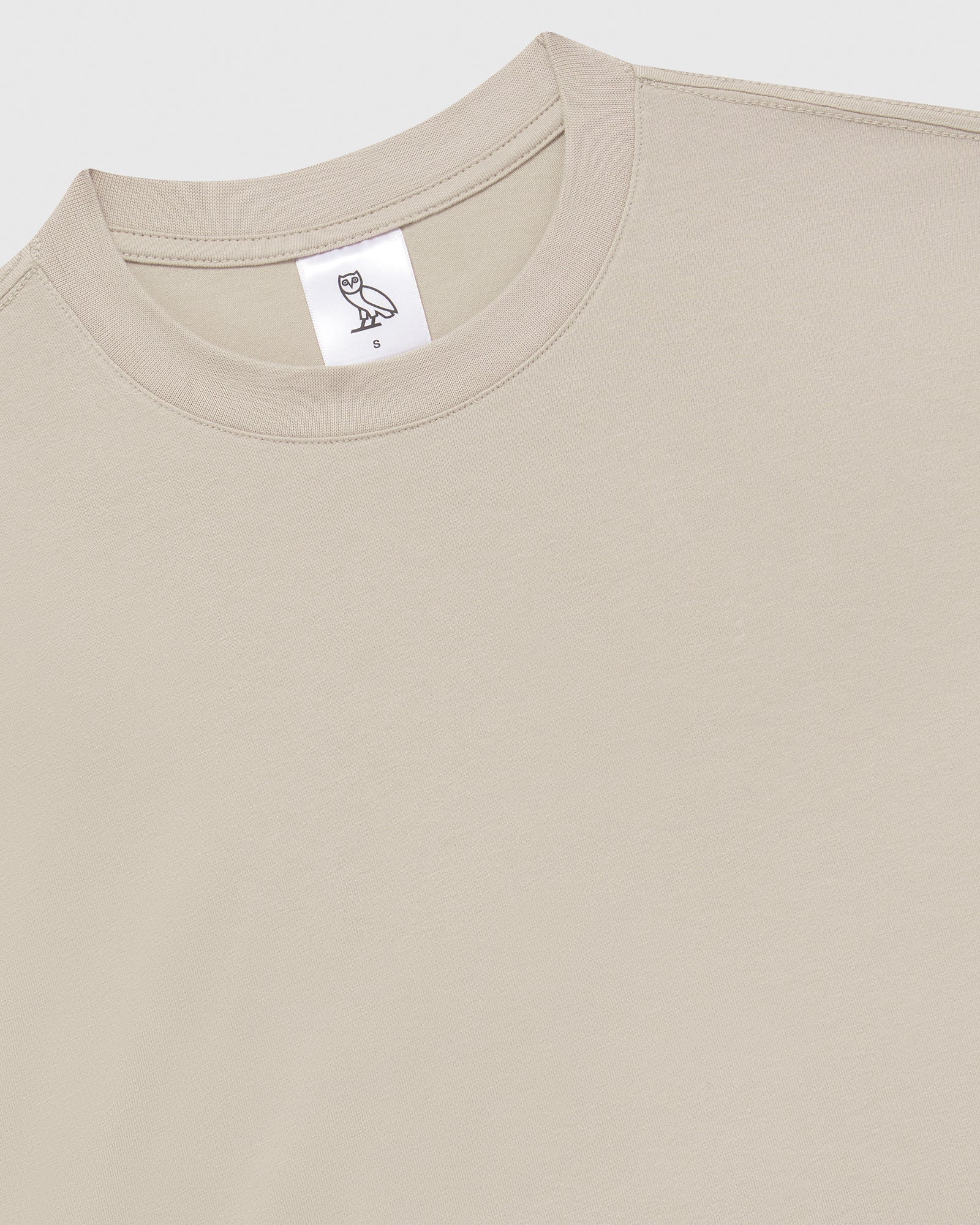 Cropped Longsleeve T-Shirt - White Pepper IMAGE #3