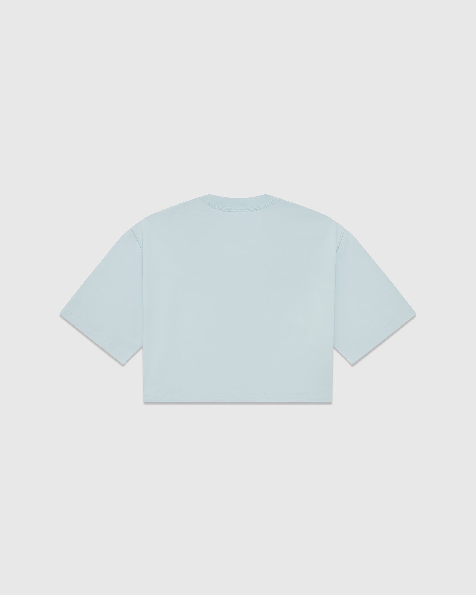 Cropped T-Shirt - Light Blue IMAGE #4