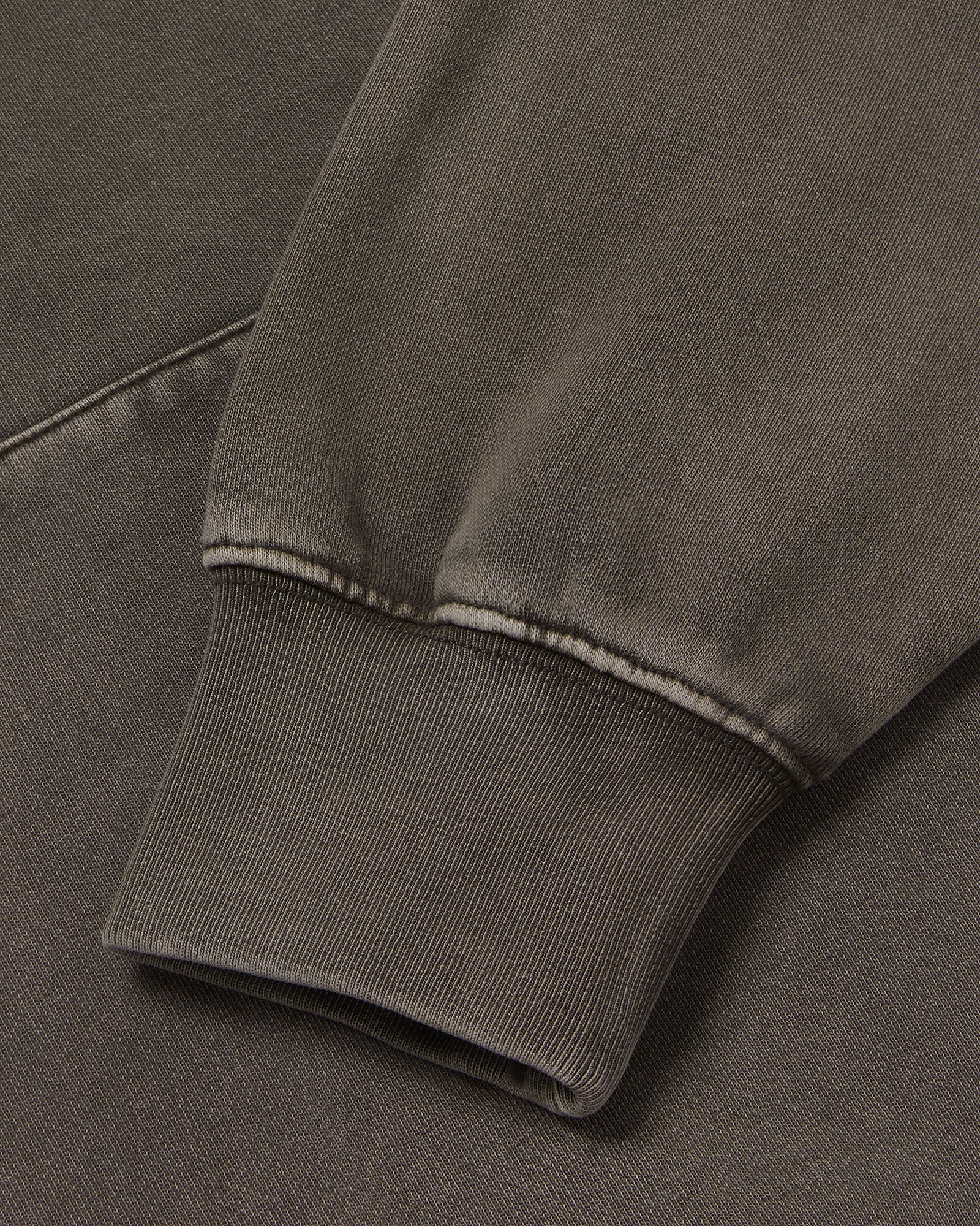 Muskoka Garment Dyed Full-Zip Hoodie - Brown IMAGE #5