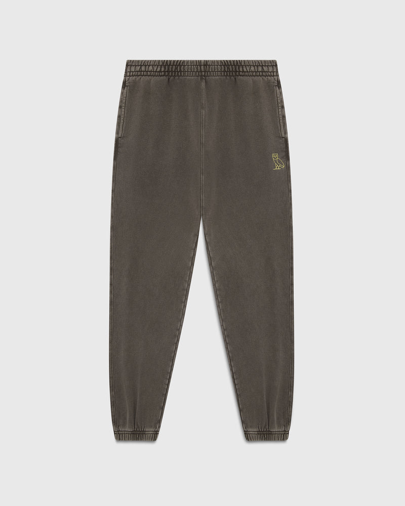 Muskoka Garment Dyed Relaxed Fit Sweatpant - Brown