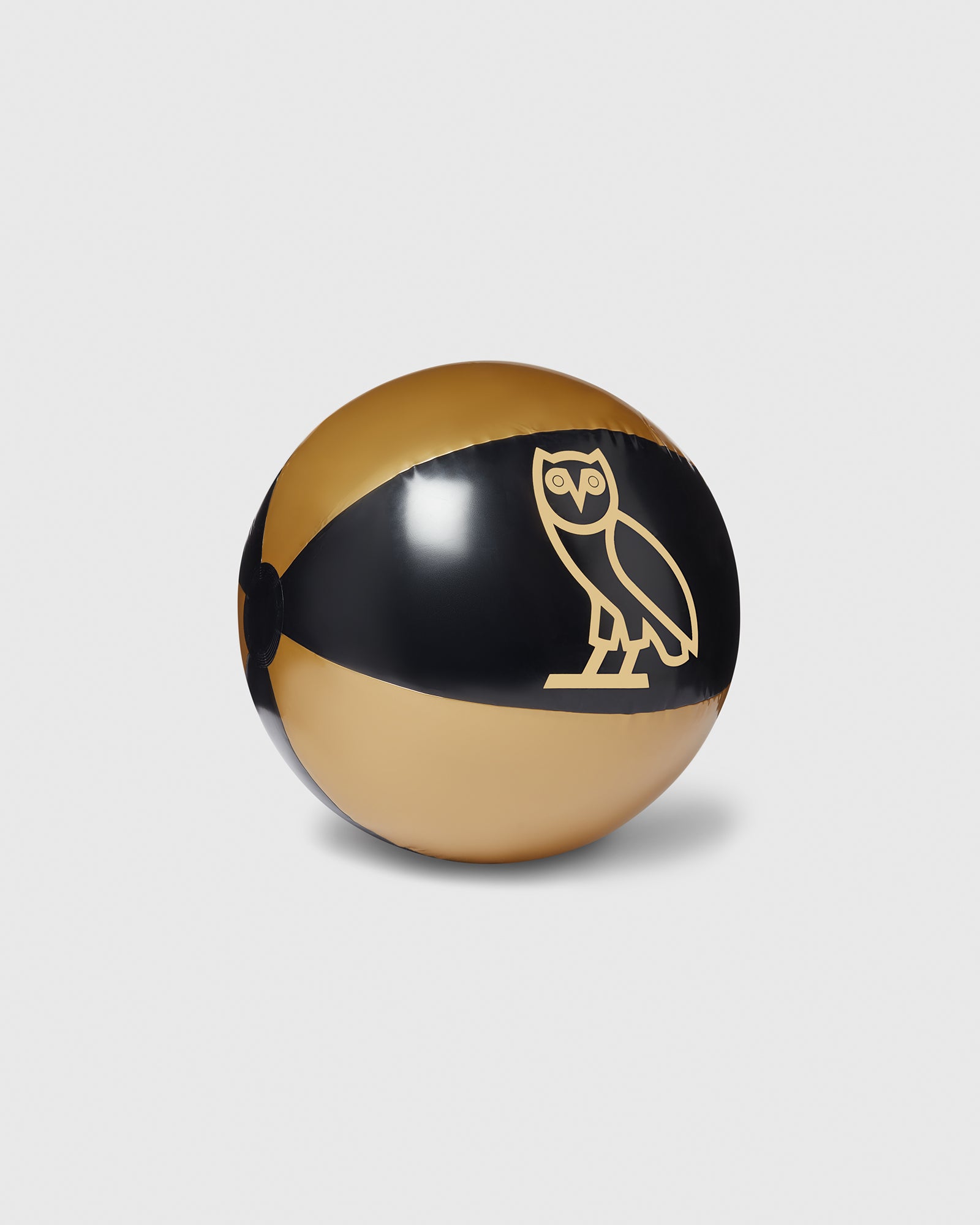 Inflatable Beach Ball - Black/Gold IMAGE #4