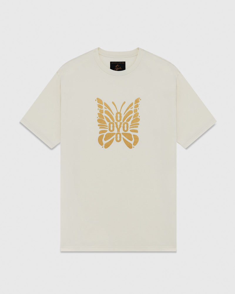Needles Papillon T-Shirt - Cream