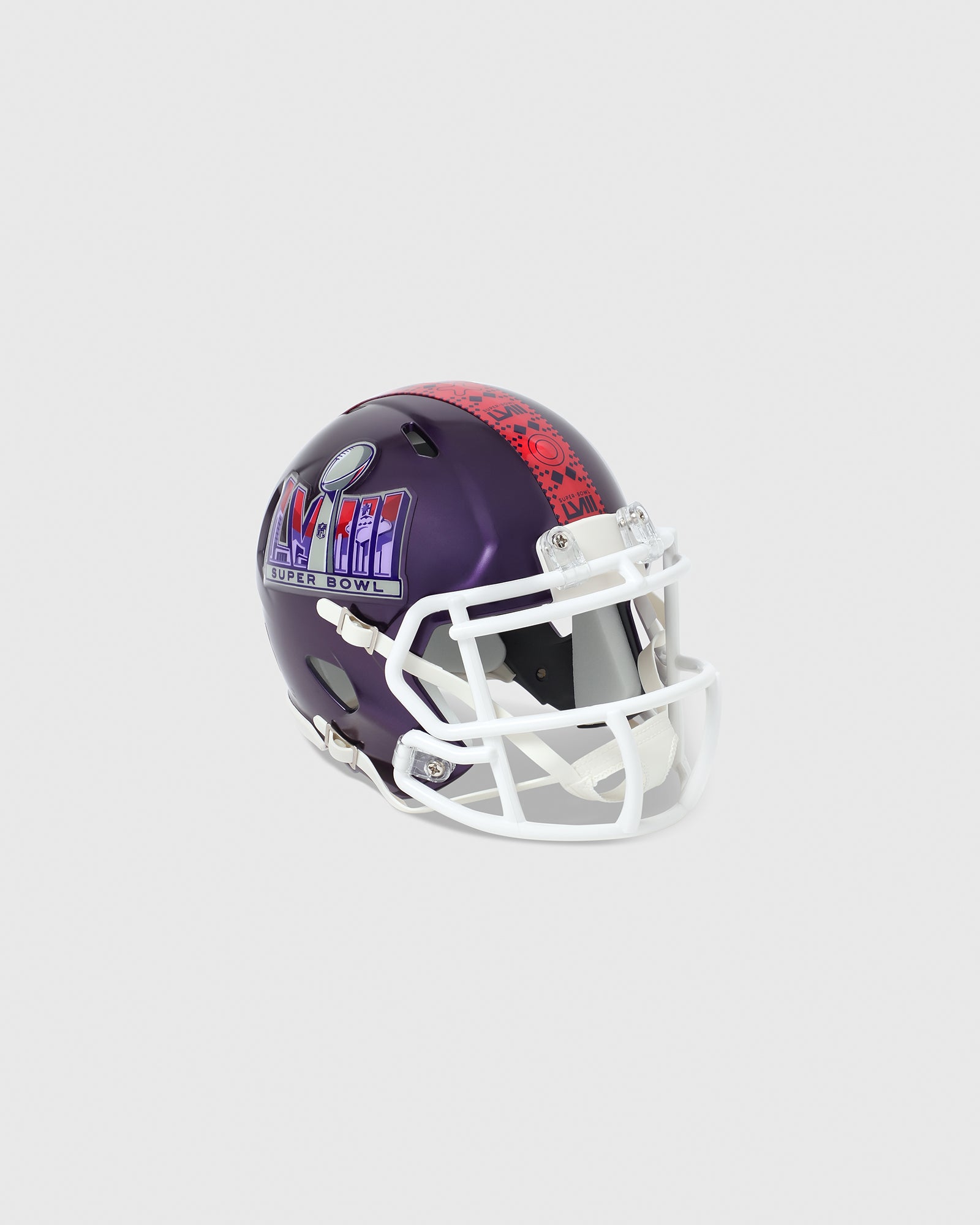 NFL Superbowl Riddell Mini Helmet - Purple IMAGE #3