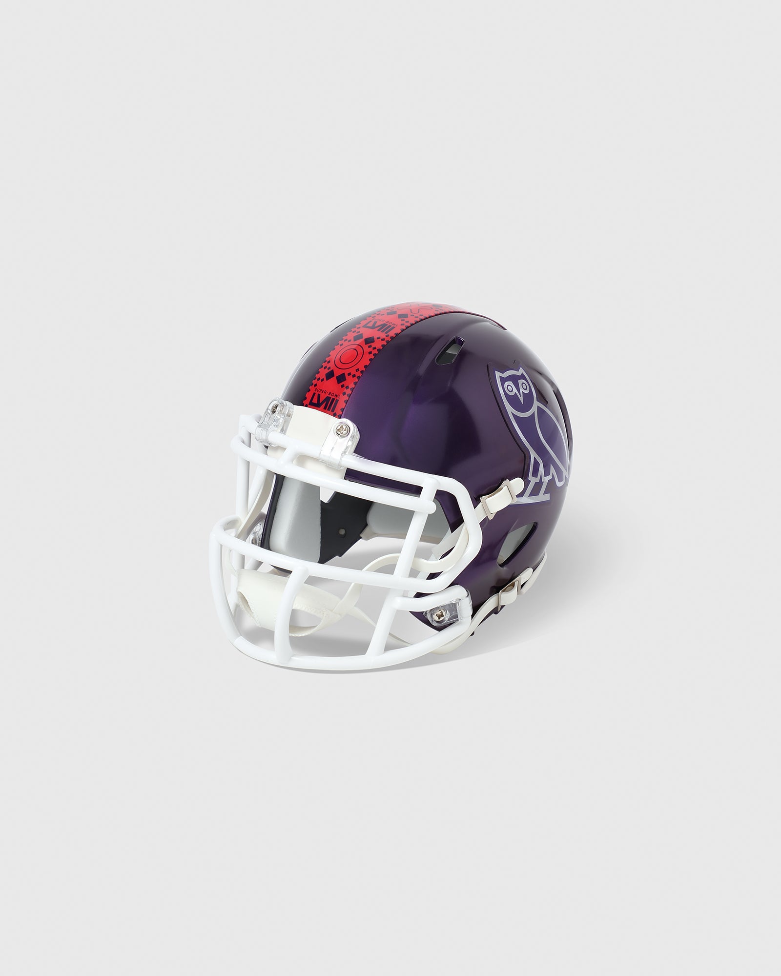 NFL Superbowl Riddell Mini Helmet - Purple IMAGE #4
