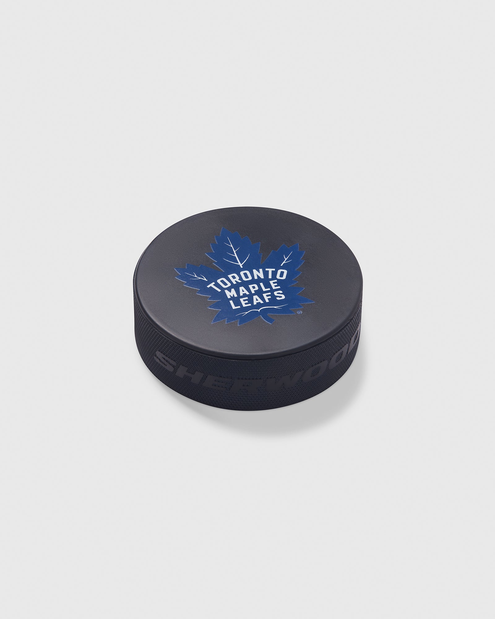 Toronto Maple Leafs Hockey Puck - Black IMAGE #3