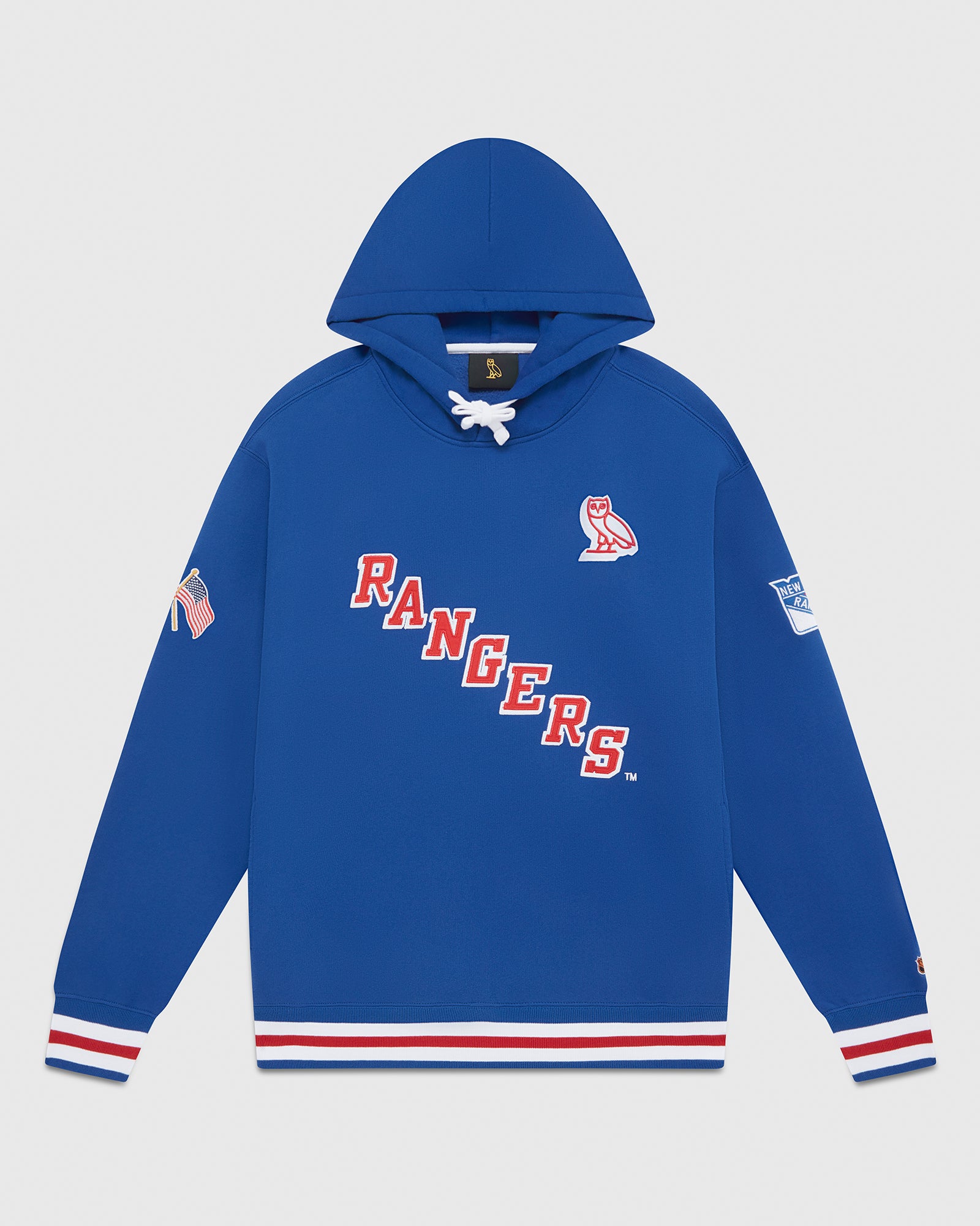 New York Rangers Hoodie - New York Blue IMAGE #1