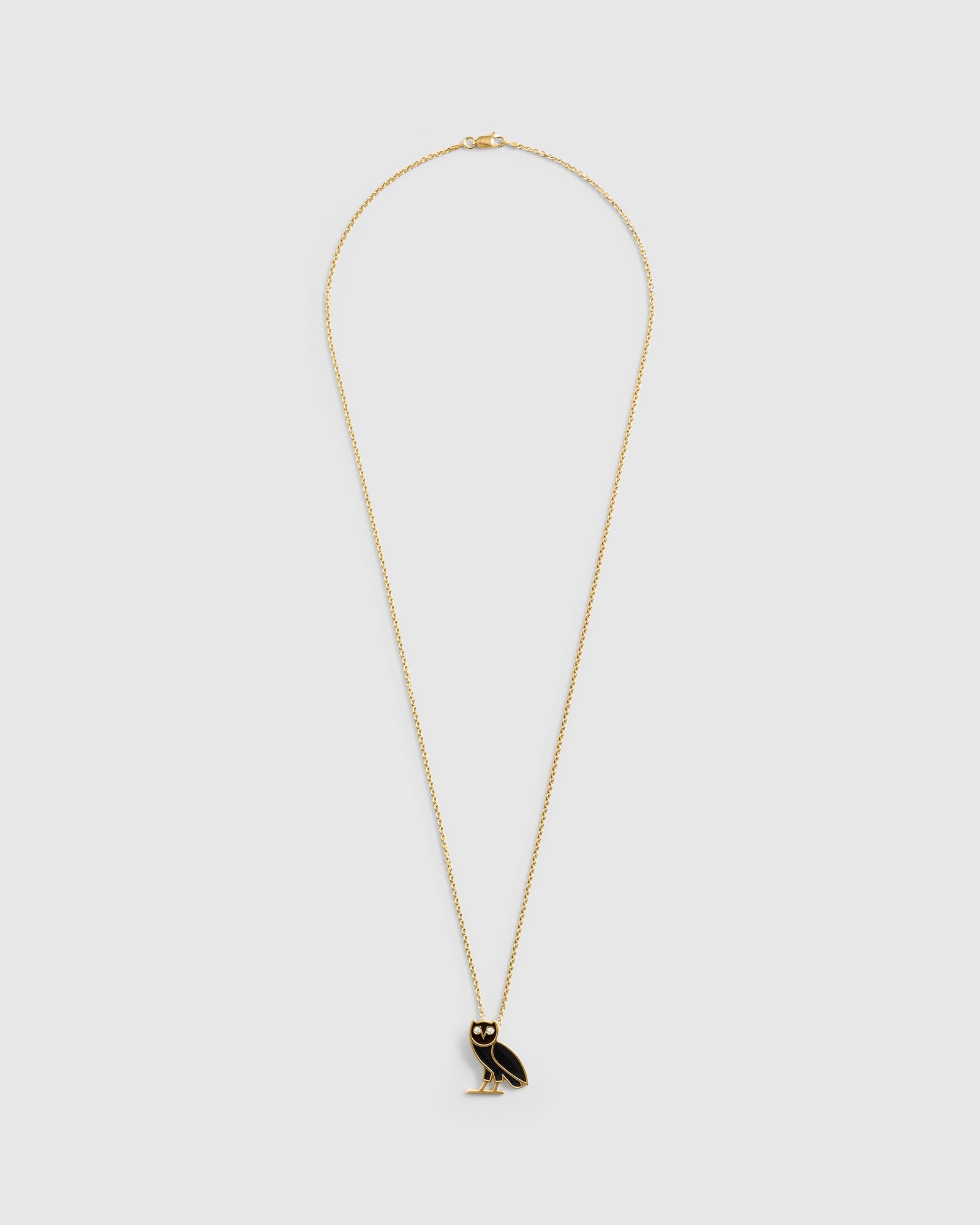 Pre-Order: Jacob & Co. OG Emblem Necklace - Gold IMAGE #3